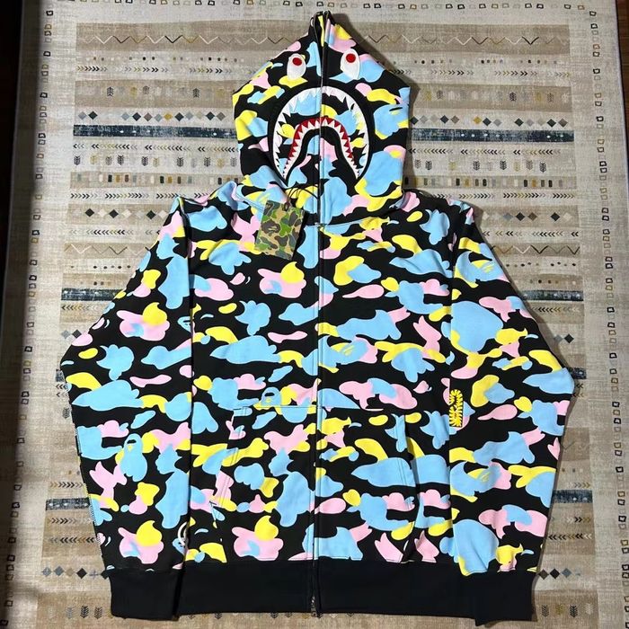 Multi best sale camo hoodie