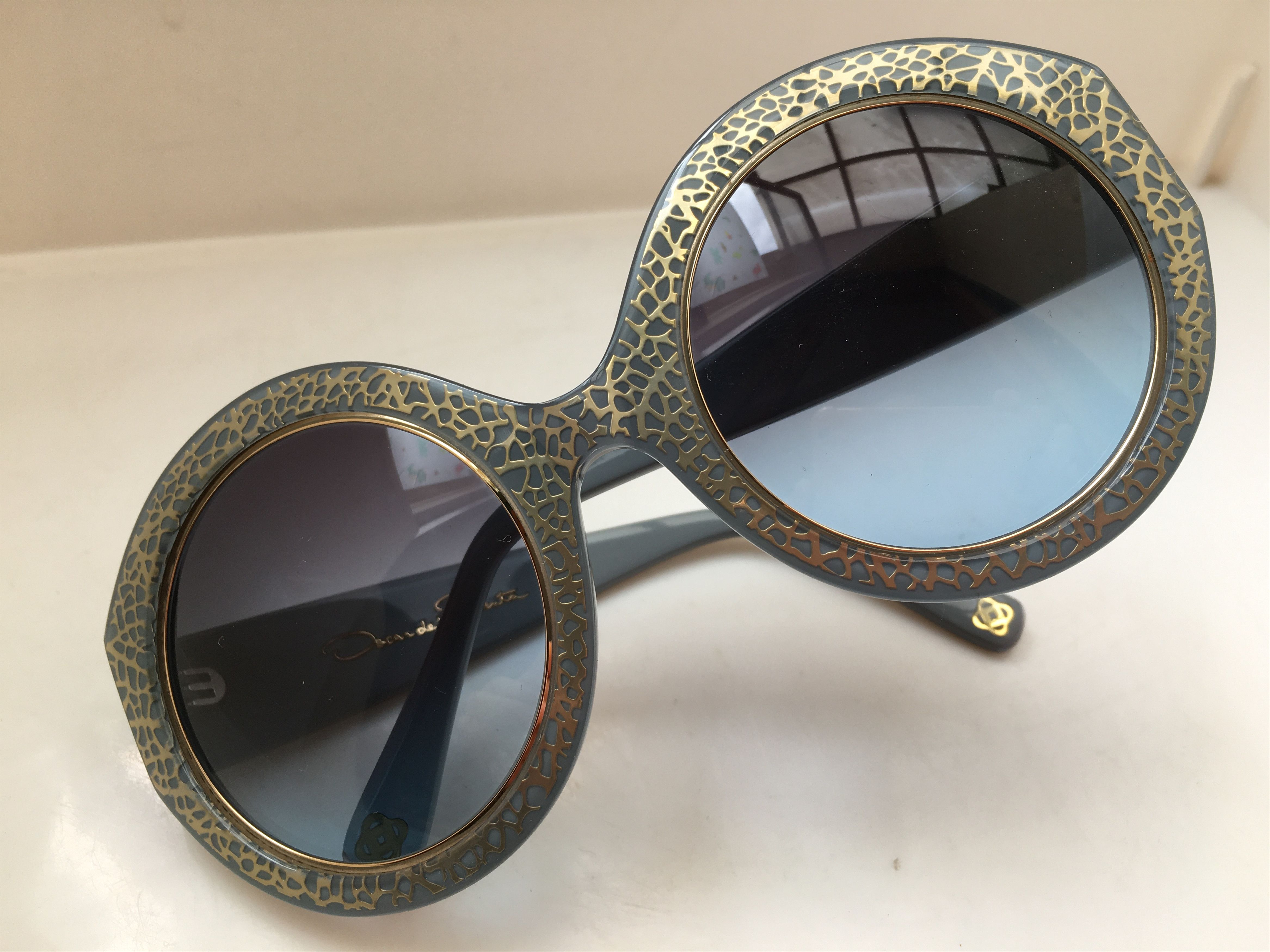 Other Handmade Oversize Round Sunglasses ROCKABILLY Frame Size ONE SIZE - 5 Thumbnail