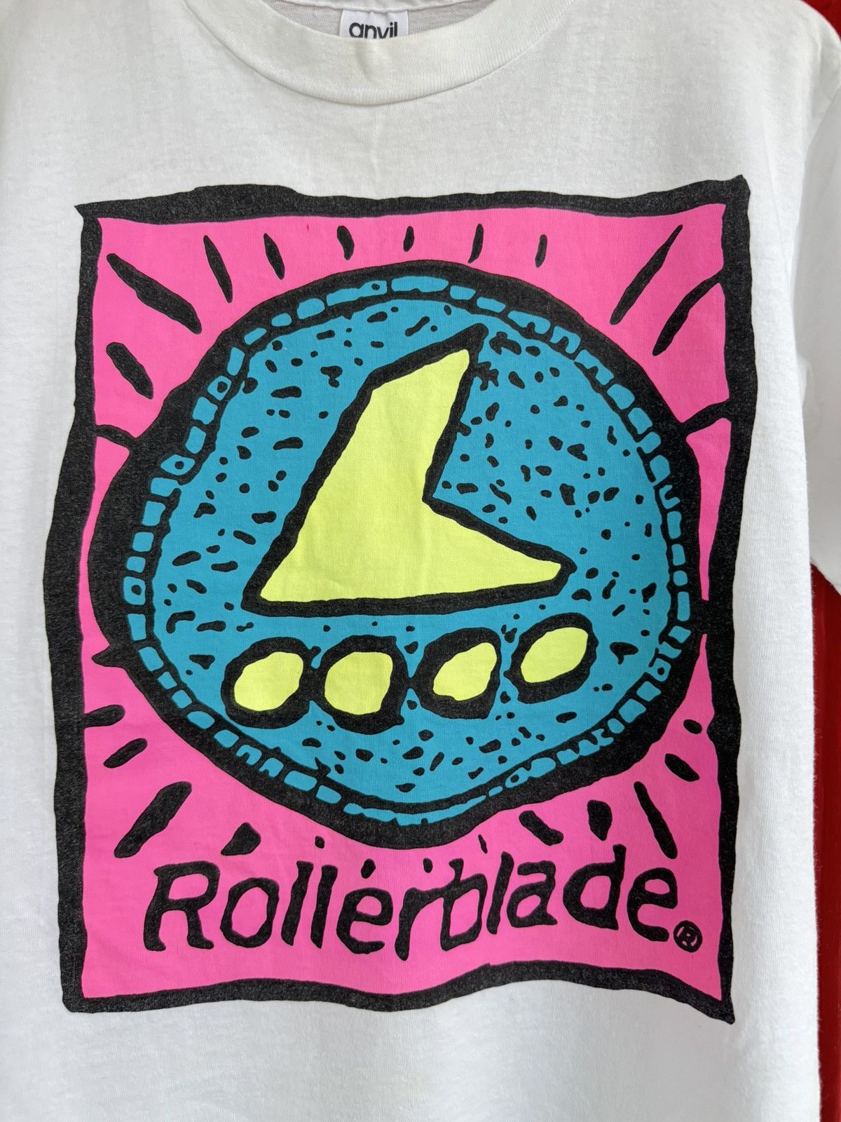 Vintage Vintage 90s Rollerblade Graphic Tee Size US L / EU 52-54 / 3 - 2 Thumbnail