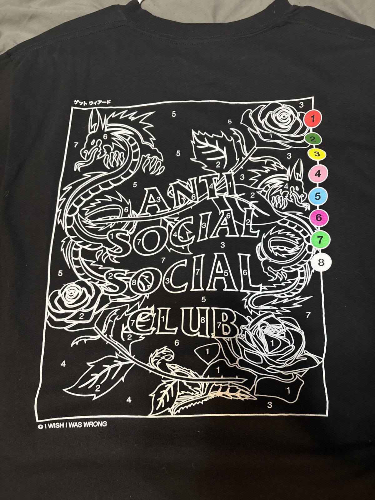 Anti Social Social Club Black Anti social social club tee Size US M / EU 48-50 / 2 - 3 Thumbnail