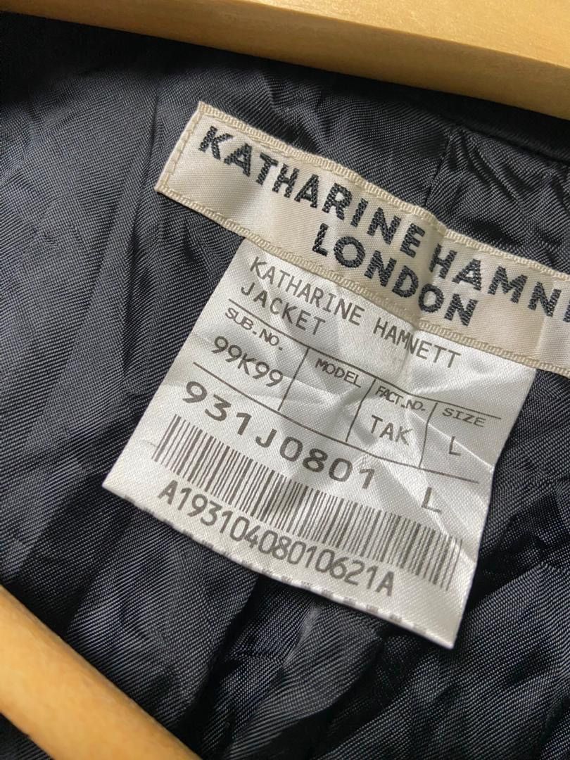 Katharine Hamnett London Katherine Hamnett London Single Breasted Blazer (184) Size US L / EU 52-54 / 3 - 4 Thumbnail
