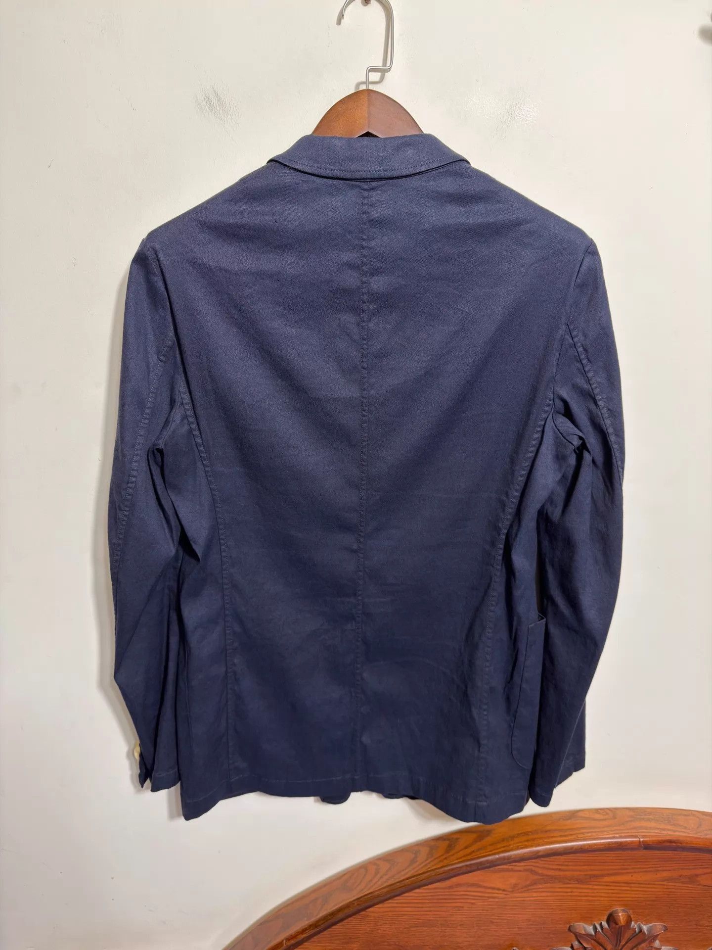 Giorgio Armani Blue Single-Breasted Light Jacket Size US XXS / EU 40 - 2 Thumbnail