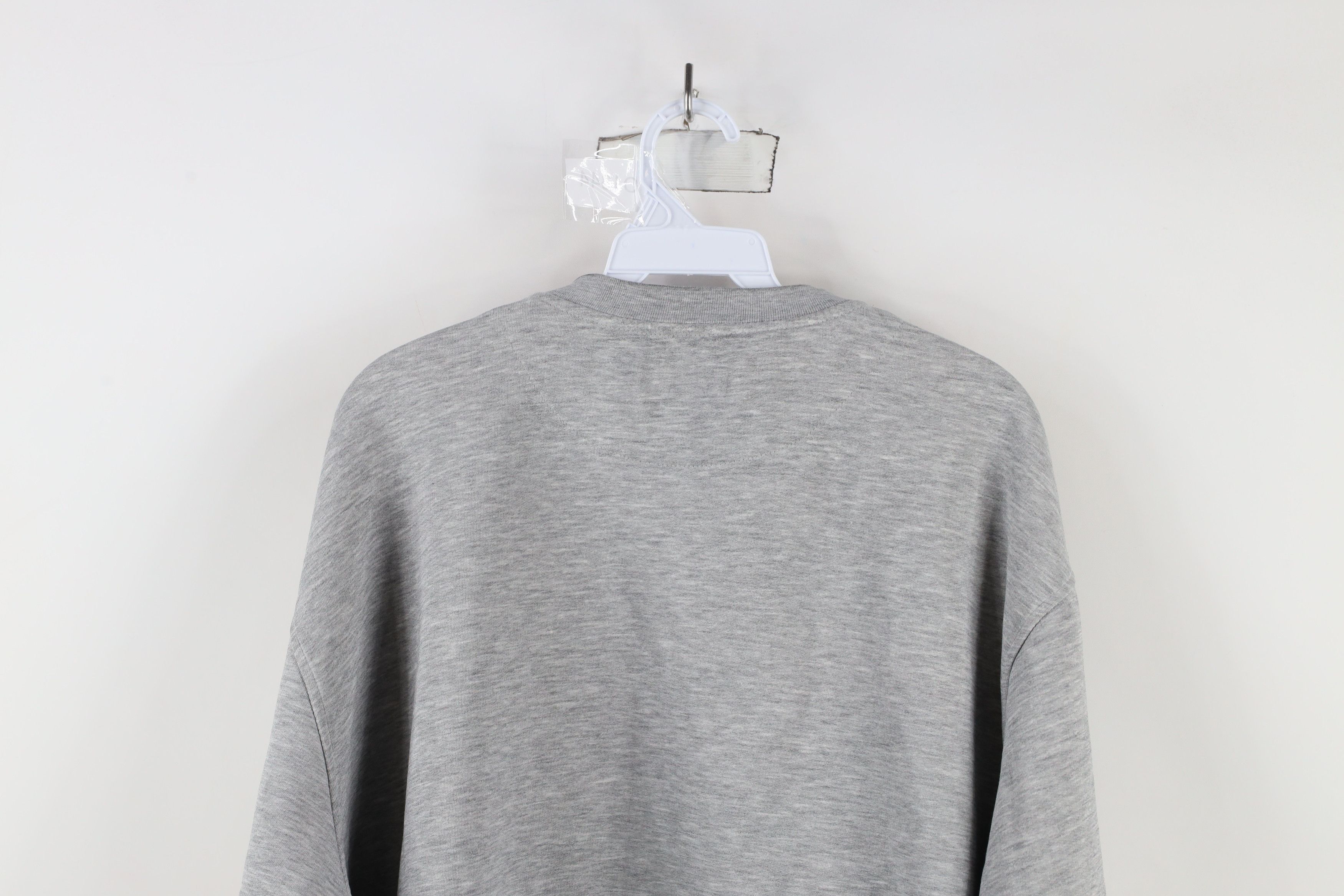 Nike × Vintage Vintage Nike Scott Mini Swoosh Crewneck Sweatshirt Gray Size US L / EU 52-54 / 3 - 13 Thumbnail