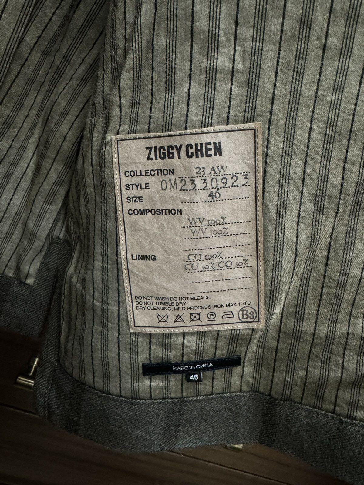 Ziggy Chen Ziggy Chen AW 23 “Viglumsy” Jacket Size US S / EU 44-46 / 1 - 3 Thumbnail
