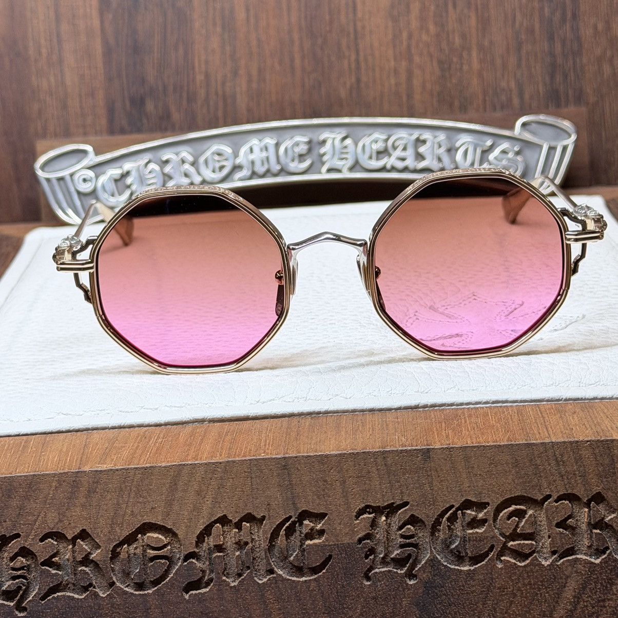 Chrome Hearts Chrome Hearts TIGGIES 1/1 Sunglasses Size ONE SIZE - 4 Thumbnail