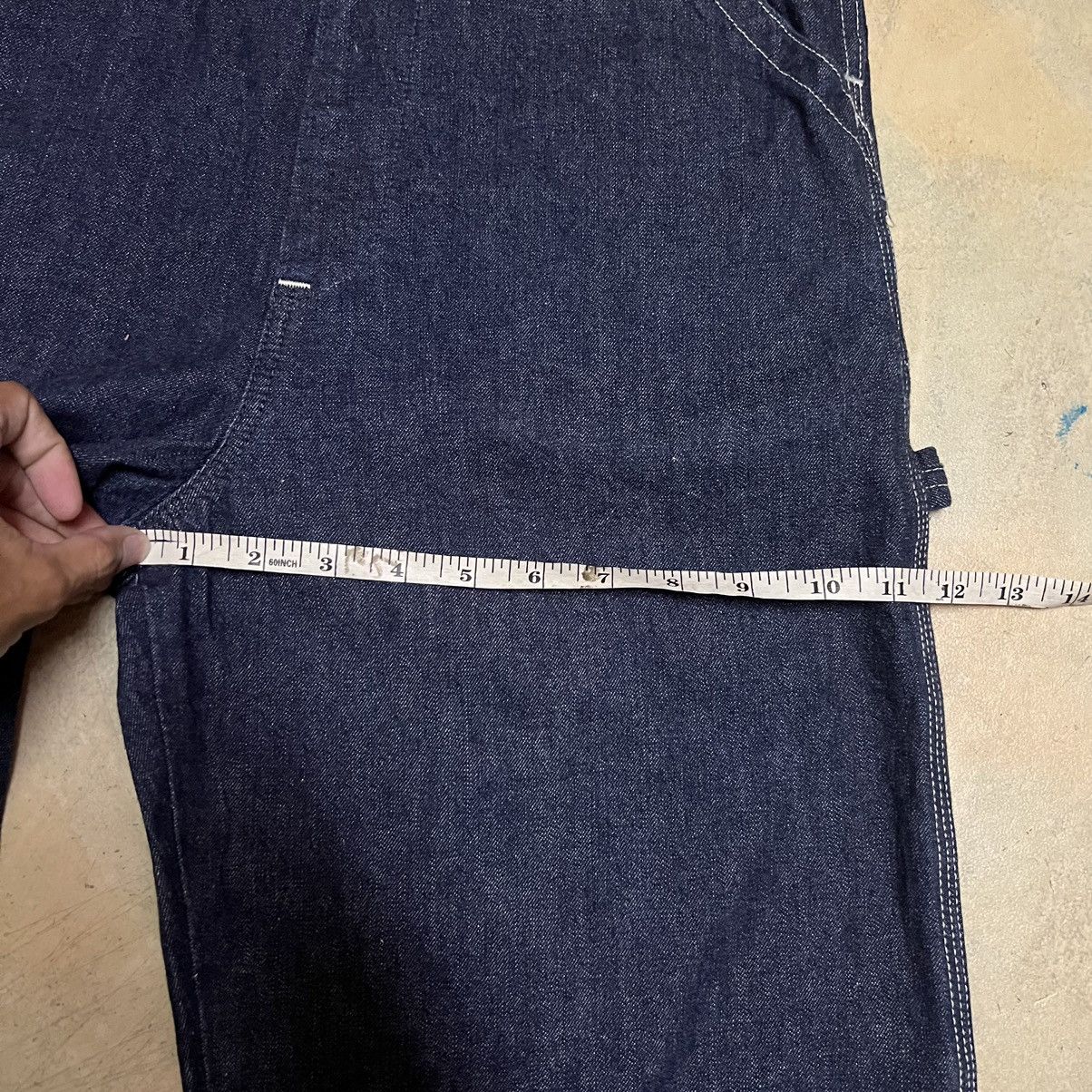 Lee Lee Union Made Blue Denim Overall Size US 32 / EU 48 - 13 Thumbnail