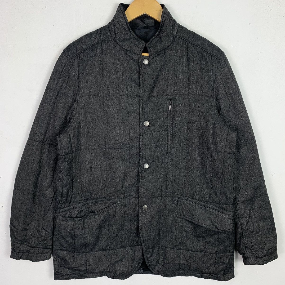 Japanese Brand × Vintage Vintage Cafe Soho Puffer Light Jacket Size US M / EU 48-50 / 2 - 1 Thumbnail