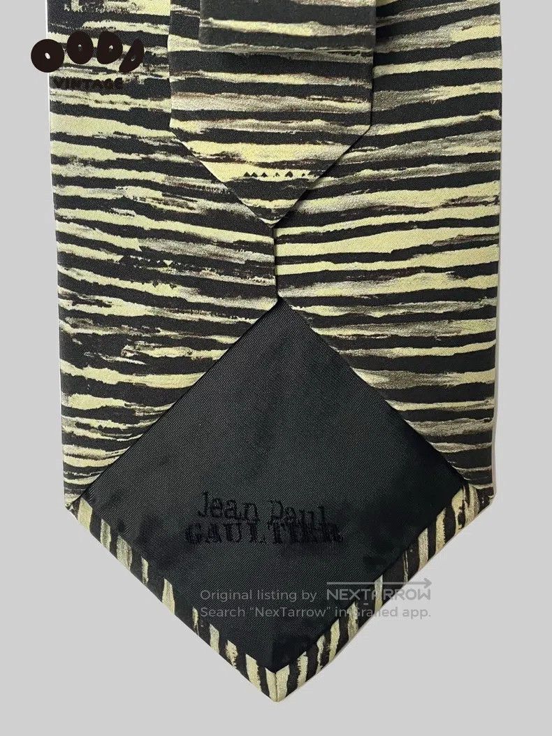 Jean Paul Gaultier Jean Paul Gaultier Zebra Goddess Tie Size ONE SIZE - 9 Thumbnail