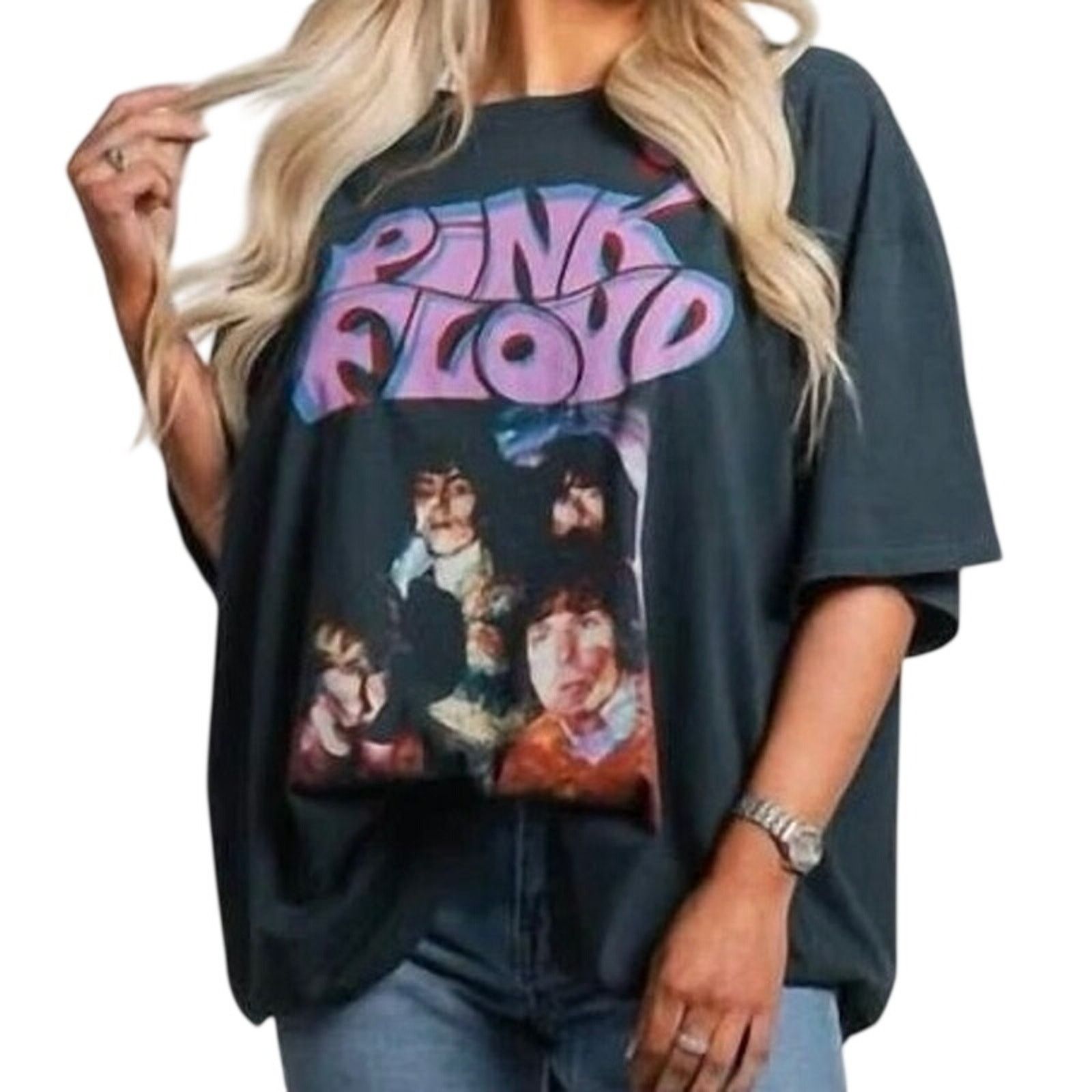 Daydreamer DAYDREAMER Pink Floyd UFO Club 1967 OS Tee, One Size Size ONE SIZE - 5 Thumbnail