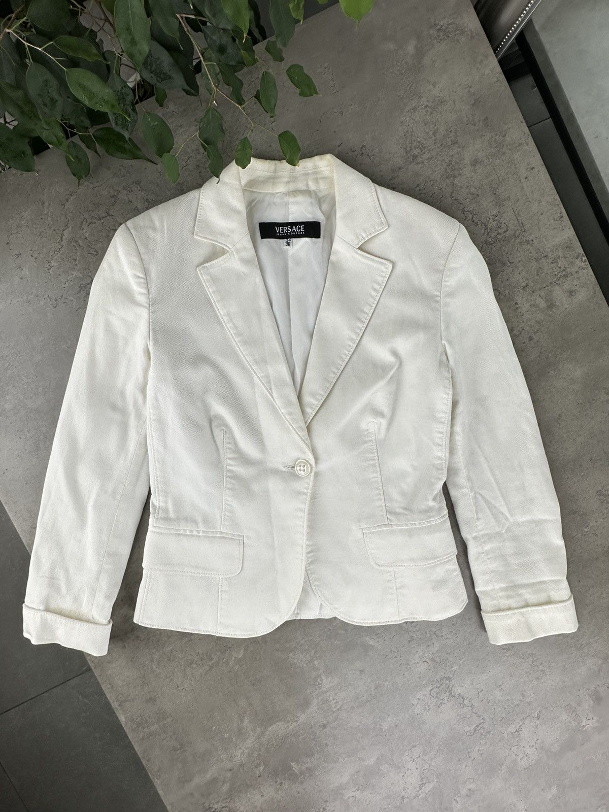 Versace Versace Vintage Blazer Jacket Size XS / US 0-2 / IT 36-38 - 1 Thumbnail