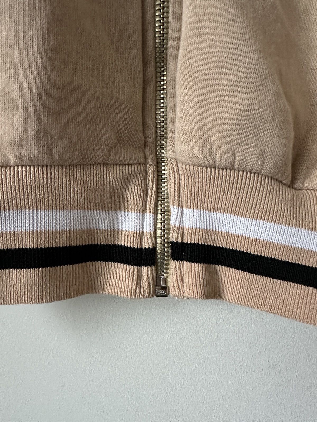 Dirk Bikkembergs Vintage Dirk Bikkembergs Sports Cream / Peach Track Top Size US M / EU 48-50 / 2 - 6 Thumbnail