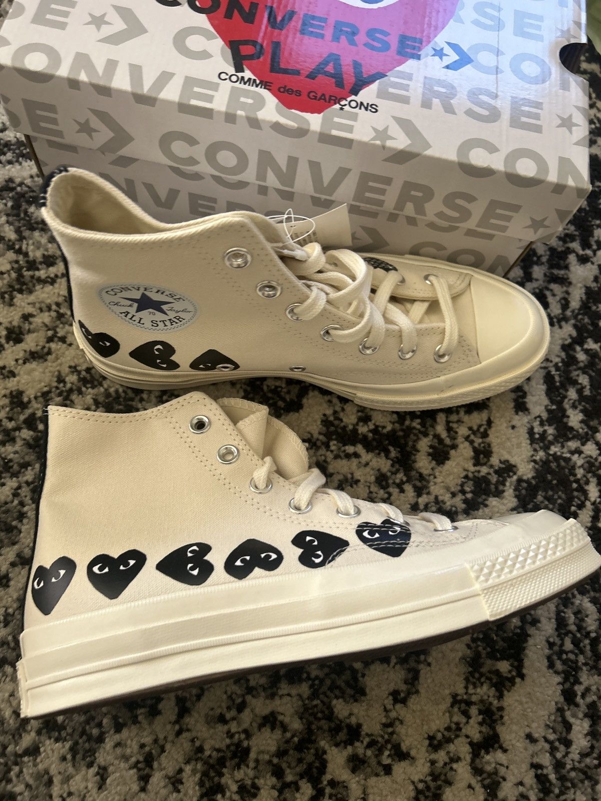 Comme des Garcons PLAY COMME des GARÇONS PLAY Converse Edition Chuck 70 Sneaker Size US 8 / IT 38 - 7 Thumbnail