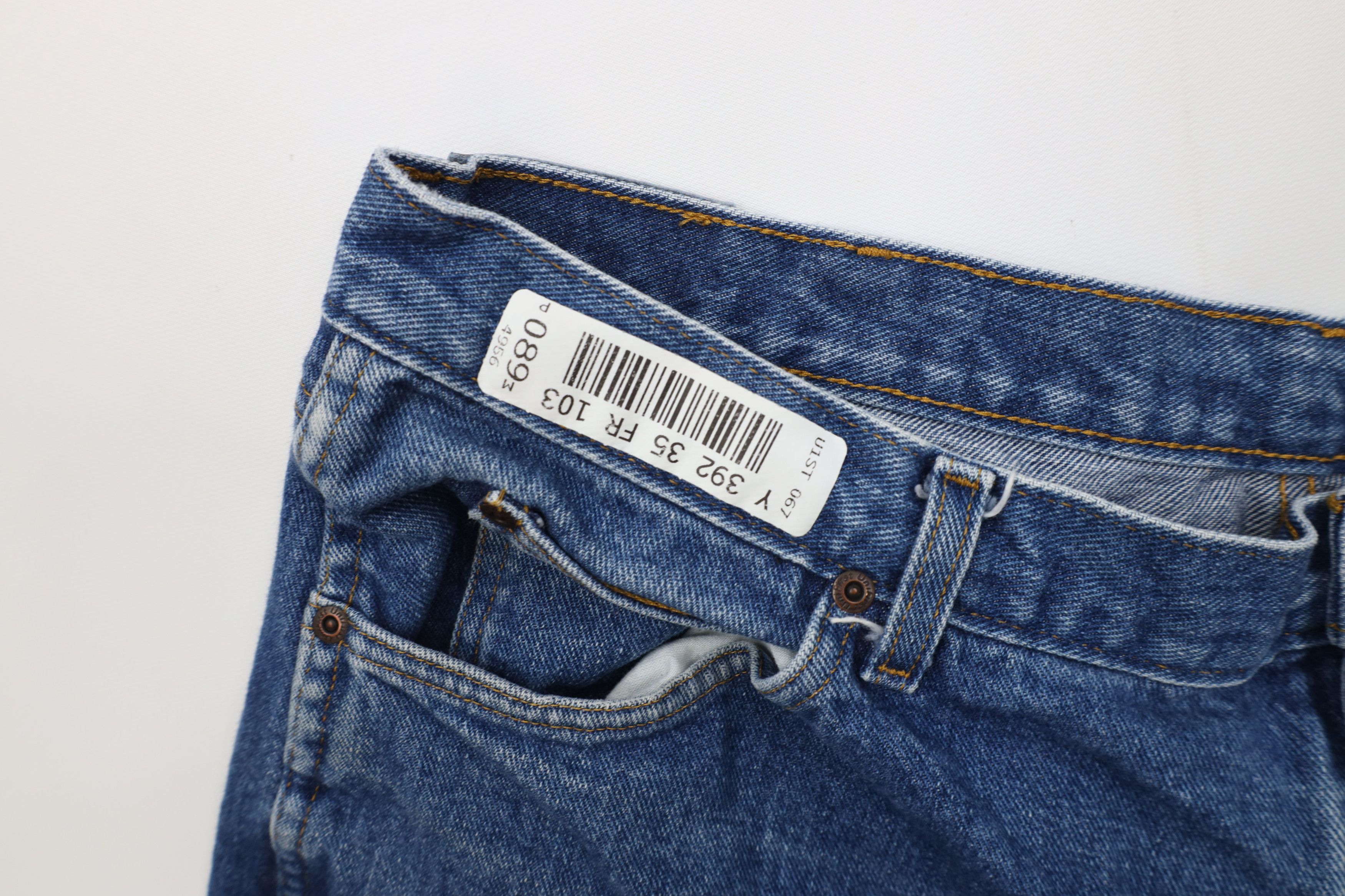 Vintage Vintage 90s Y2K Streetwear Relaxed Fit Denim Jeans Blue Size US 40 / EU 56 - 9 Thumbnail
