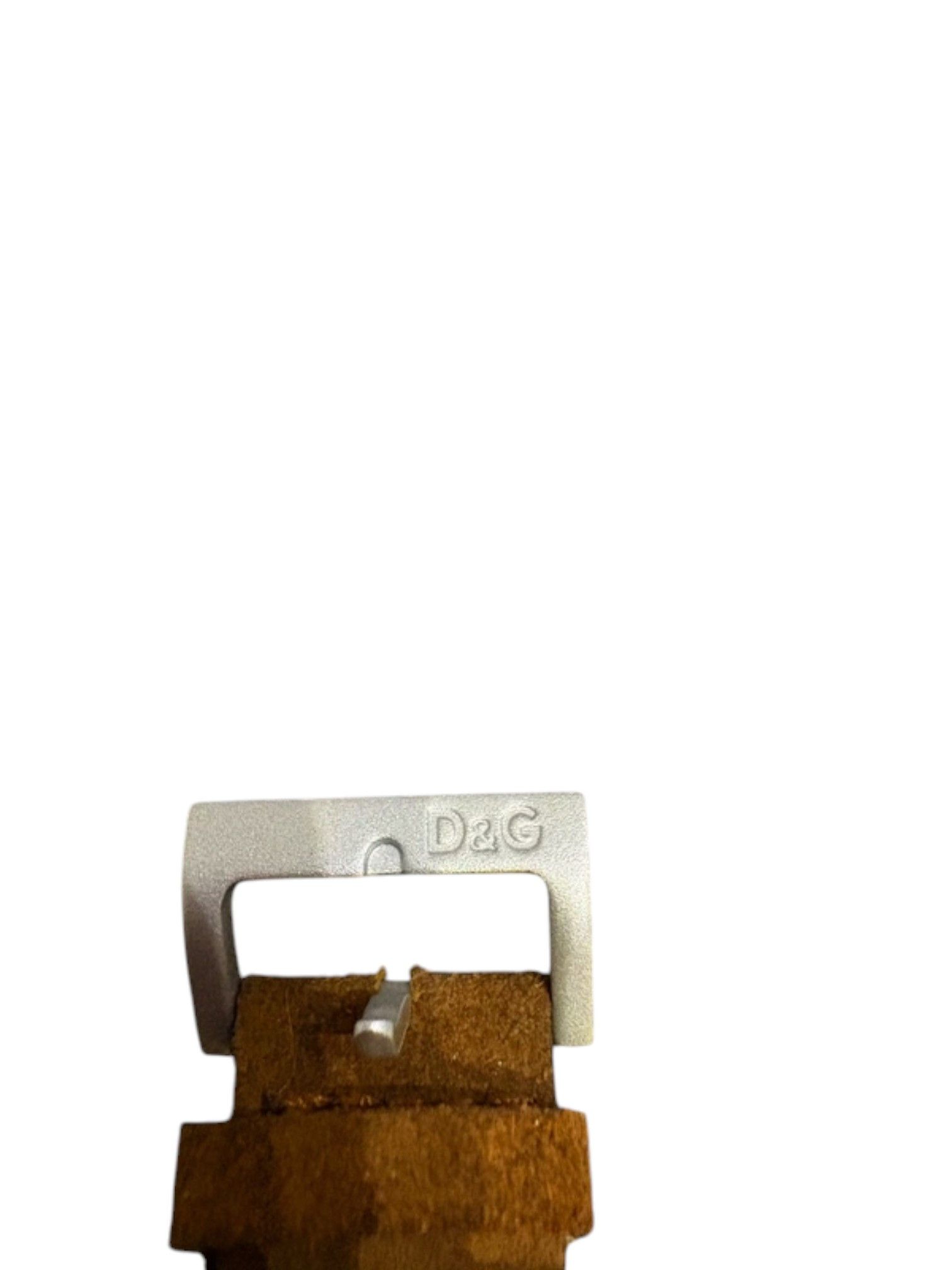 Dolce & Gabbana D&G Time Dual Dial Watch with Leather Strap, Early 2000s Size ONE SIZE - 4 Thumbnail