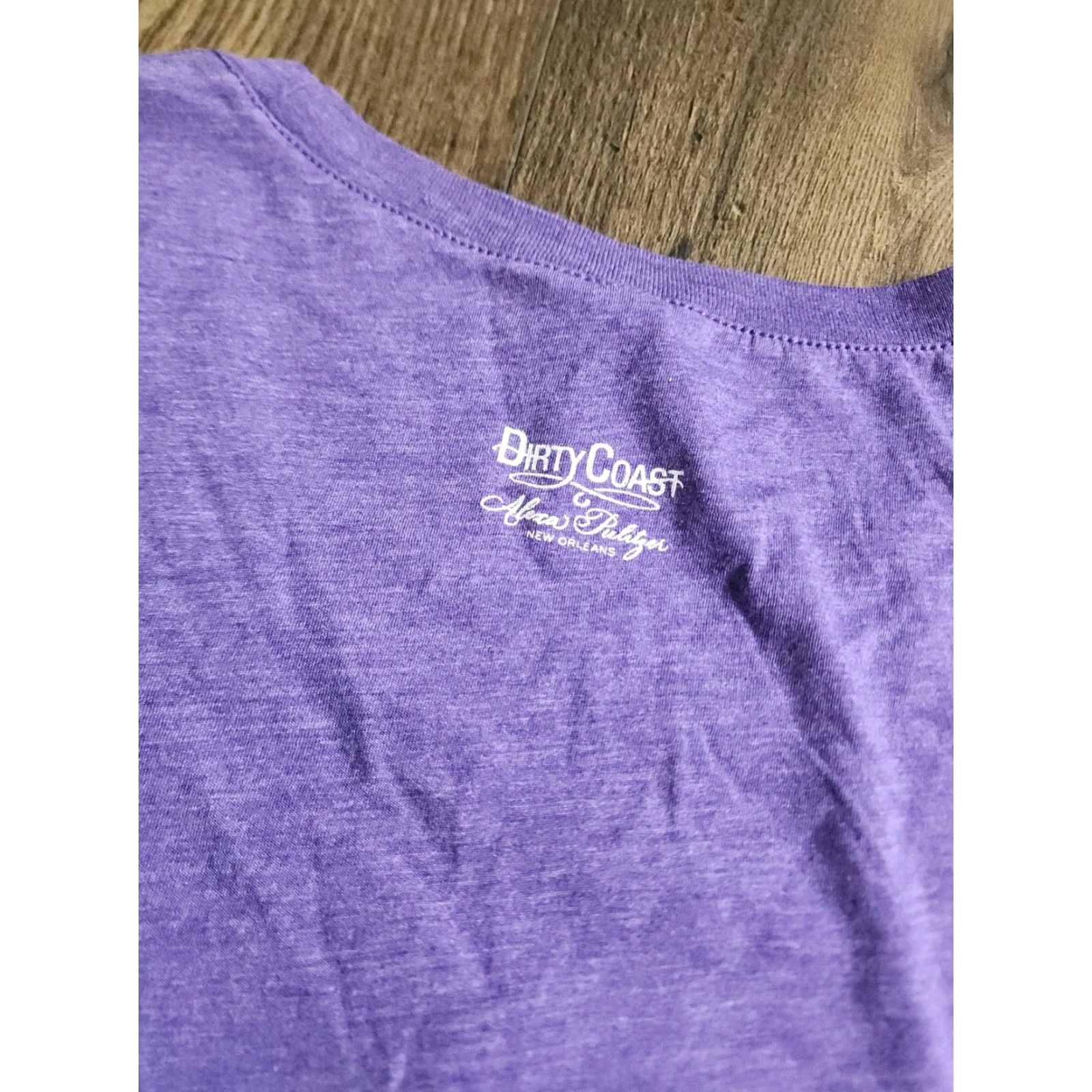 Vintage Womens XL Carnival King Gator Dirty Coast Alexa Puiltzer New Orleans T Shirt Size XL / US 12-14 / IT 48-50 - 4 Thumbnail