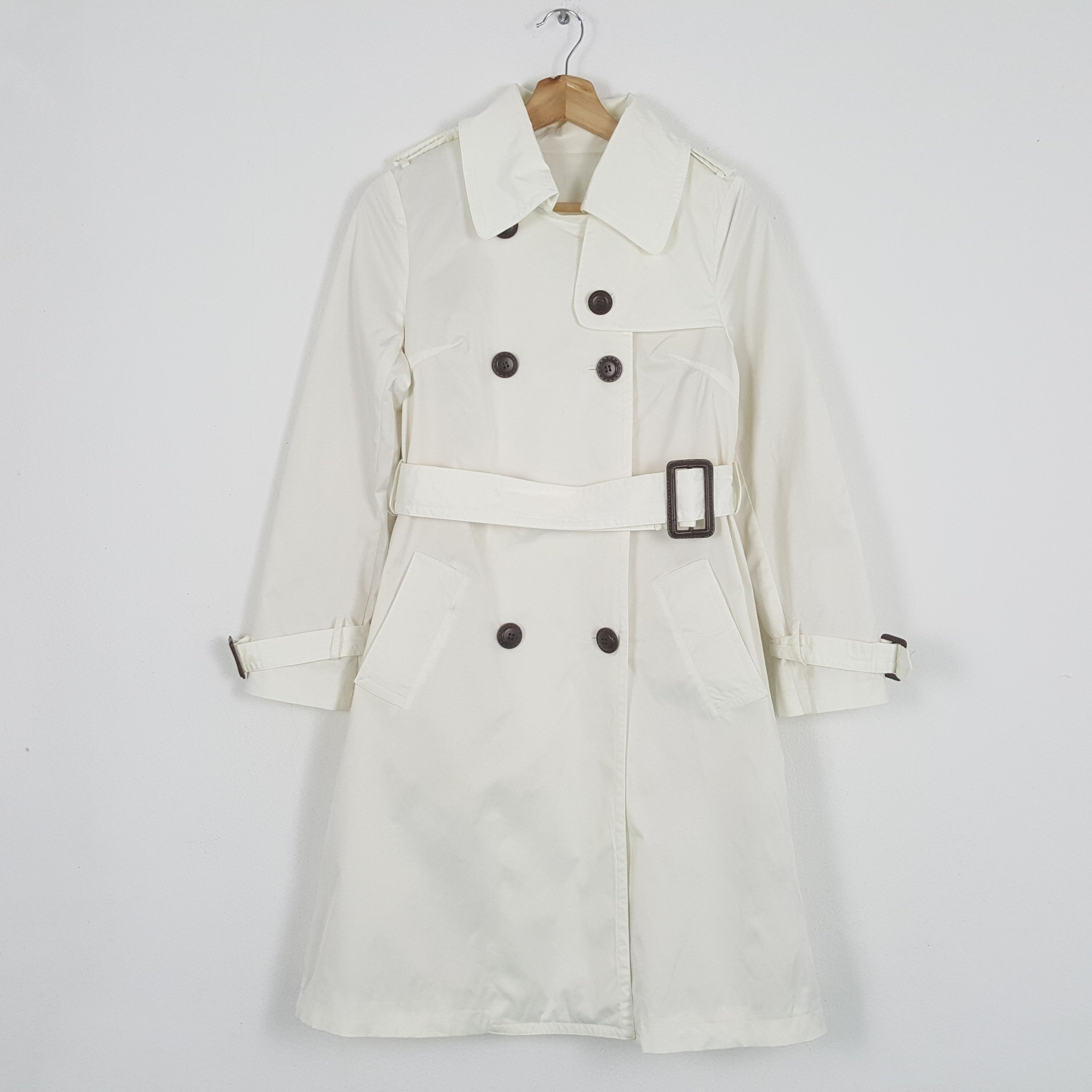 Burberry × Vintage Vintage BURBERRY LONDON Fashion Brand Trench Coat Jacket Size XS / US 0-2 / IT 36-38 - 3 Thumbnail