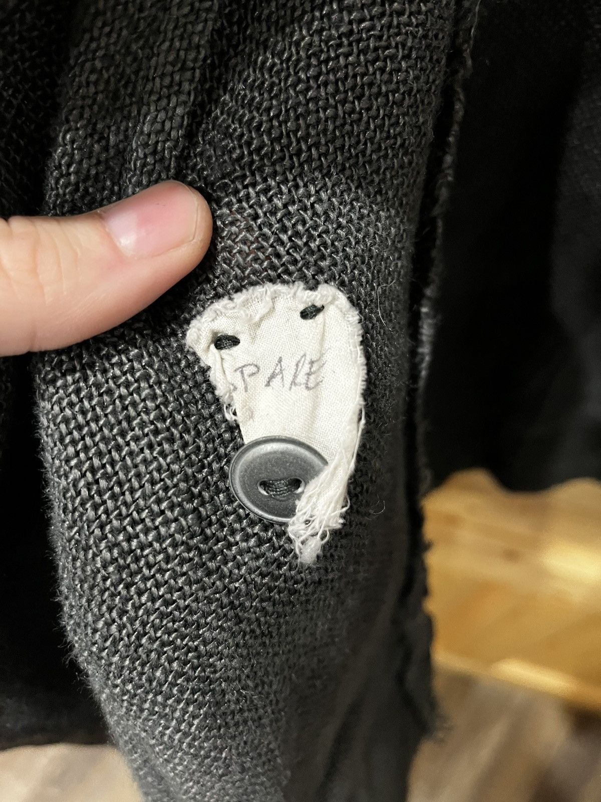 Greg Lauren 2013 Burlap Blazer Size 52L - 3 Thumbnail
