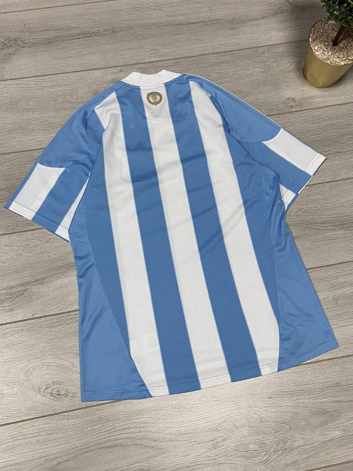 Vintage Vintage Adidas Argentina AFA 2010 Home Kit Soccer Jersey Size US M / EU 48-50 / 2 - 11 Thumbnail
