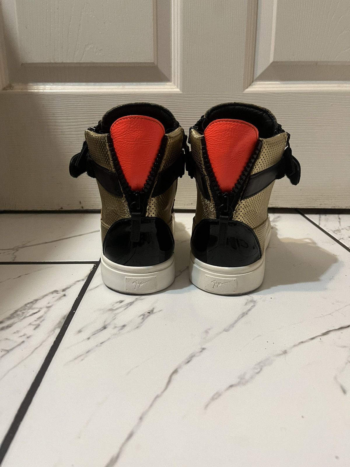 Giuseppe Zanotti Giuseppe Zanotti High-Top Sneakers (EU 42) Size US 9 / EU 42 - 2 Thumbnail