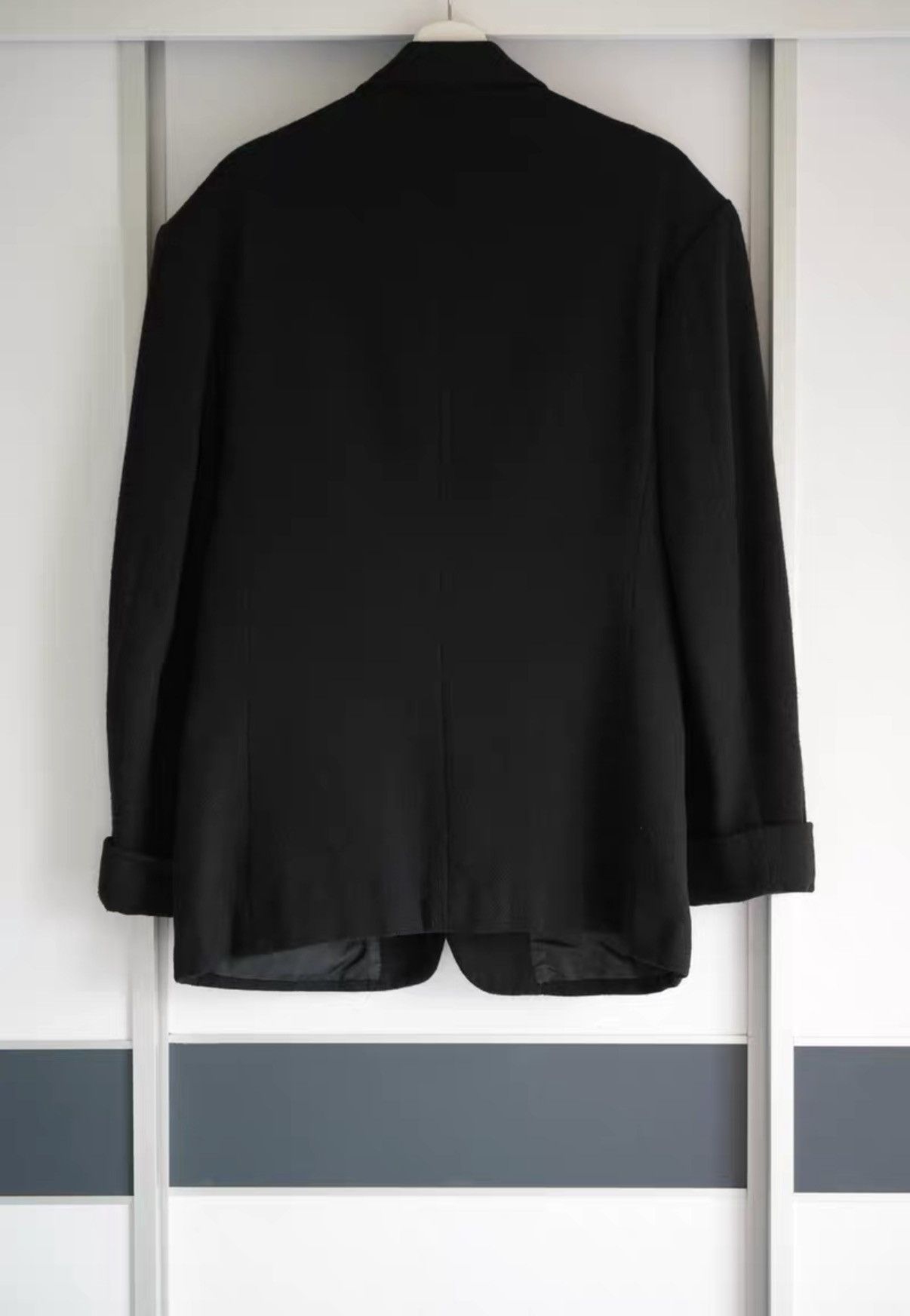 Yohji Yamamoto Yohji Yamamoto 88aw Leather Flower Blazer K4 Size US S / EU 44-46 / 1 - 2 Thumbnail