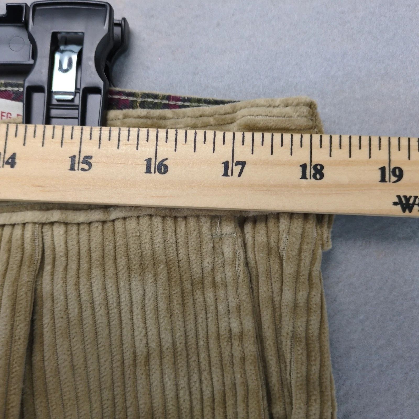 Vintage NWT Vtg 90s Oakton Limited Beige Corduroy Pants Men's 36x29 Size US 36 / EU 52 - 6 Thumbnail