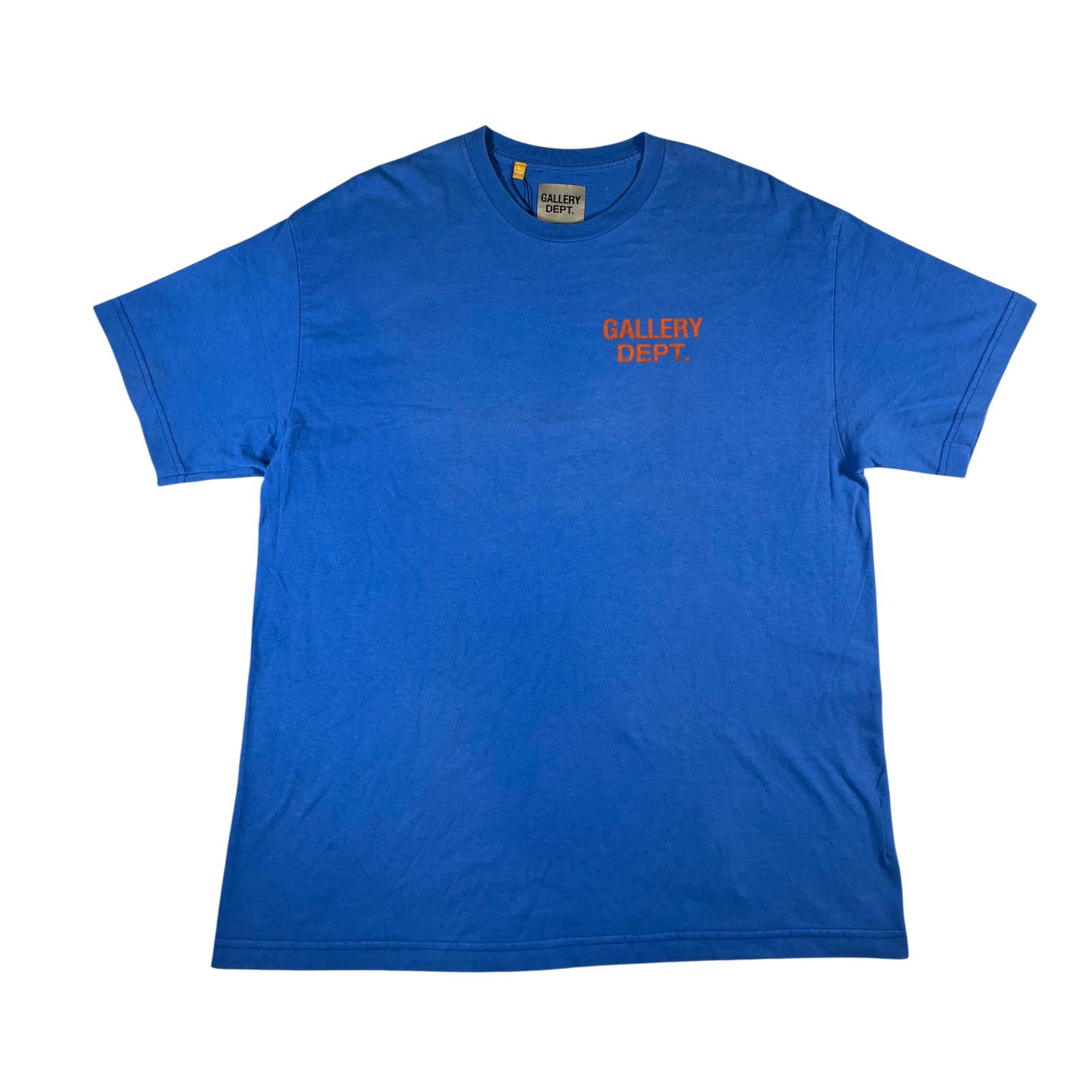 Gallery Dept. Gallery Dept Souvenir Blue & Orange Tee Size US L / EU 52-54 / 3 - 1 Thumbnail
