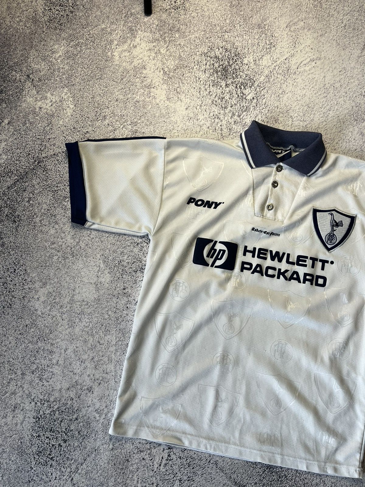 Vintage Rare Tottenham Hotspur 1995-1996 Home Football Shirt Size US M / EU 48-50 / 2 - 2 Thumbnail