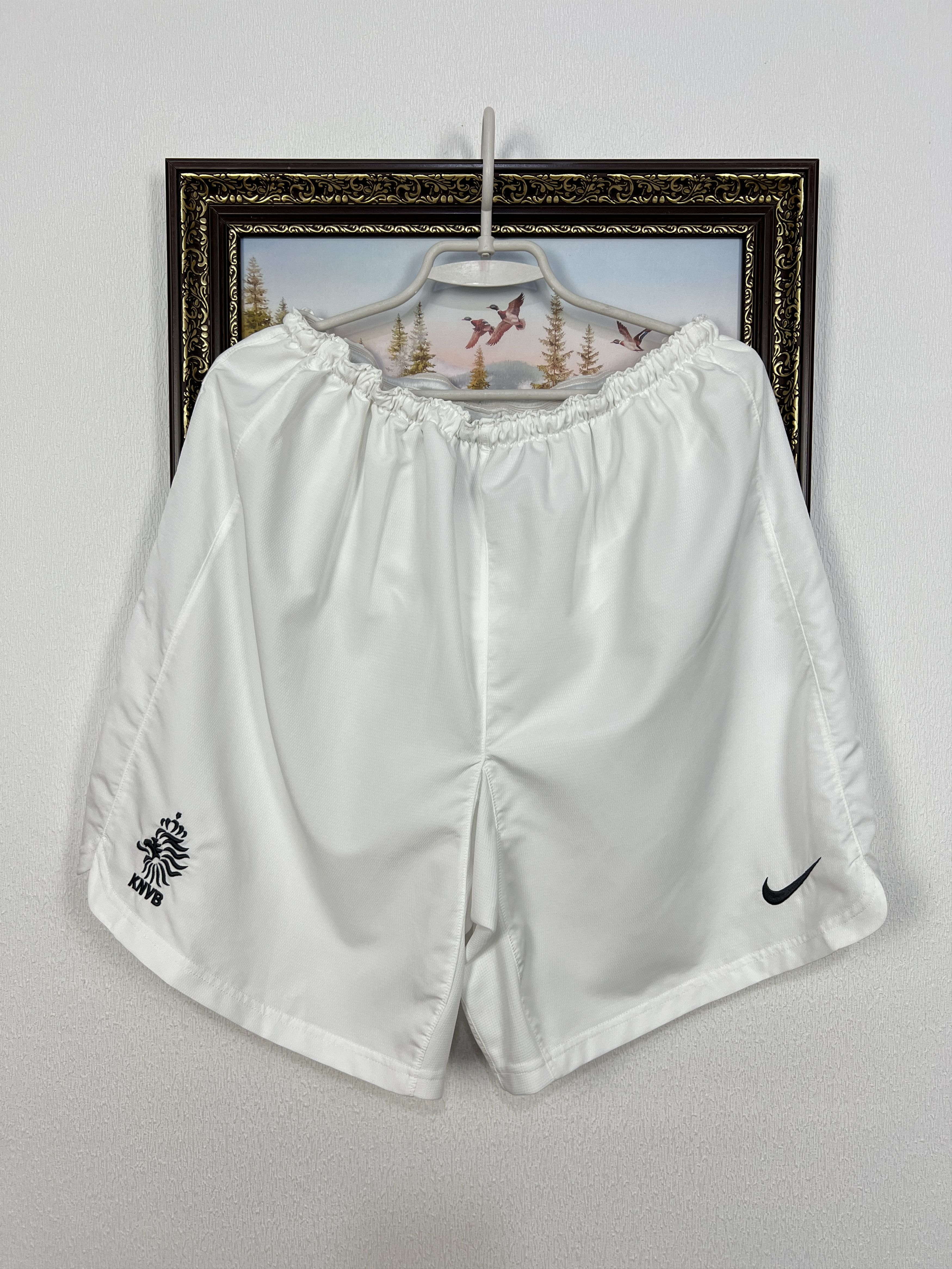 Nike Vintage Nike Holland Netherland Football Shorts Soccer XL Size US 36 / EU 52 - 1 Thumbnail