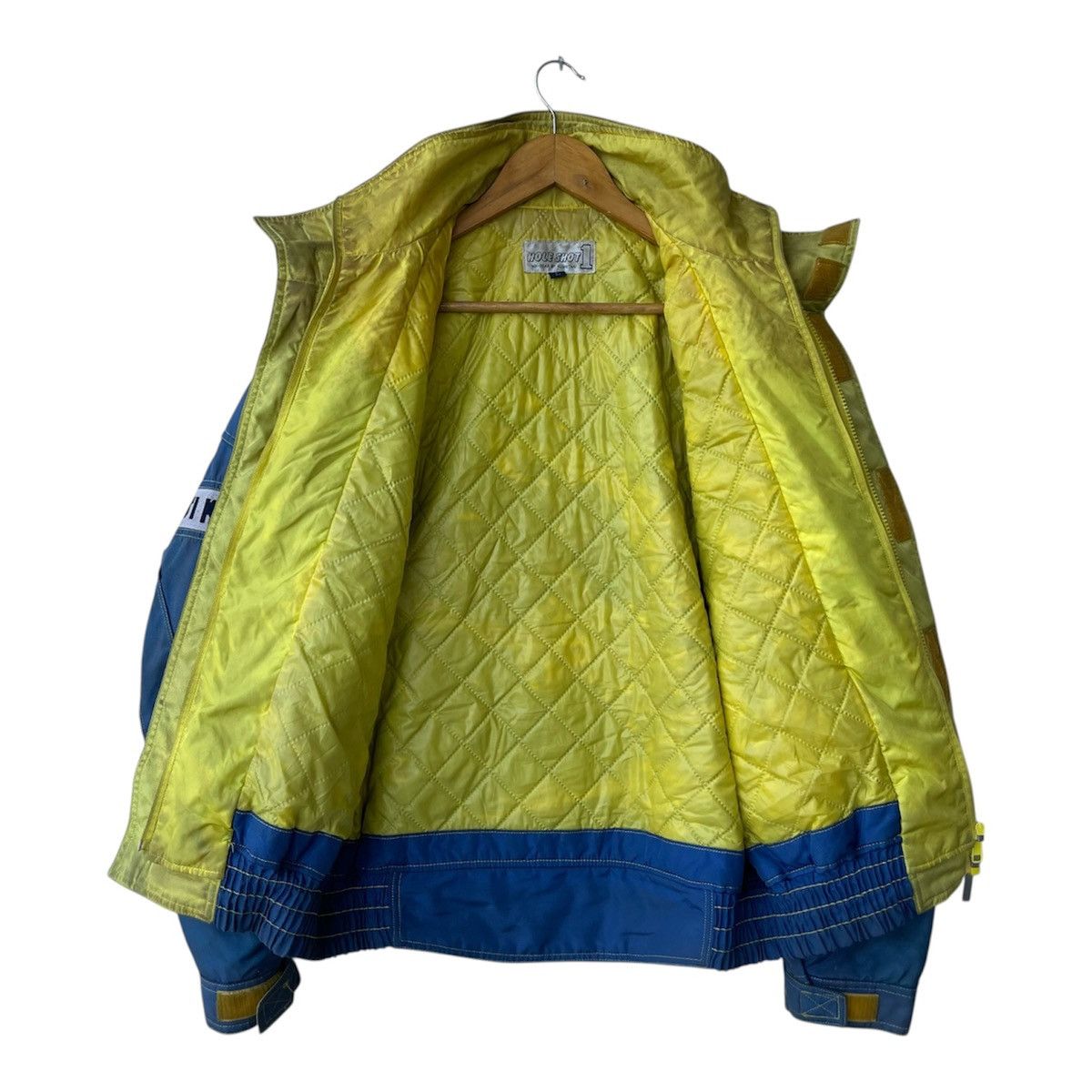 Helmut Lang Vintage 80s Astro Kushitani "Hole Shot" Racing Jacket Size US L / EU 52-54 / 3 - 4 Thumbnail