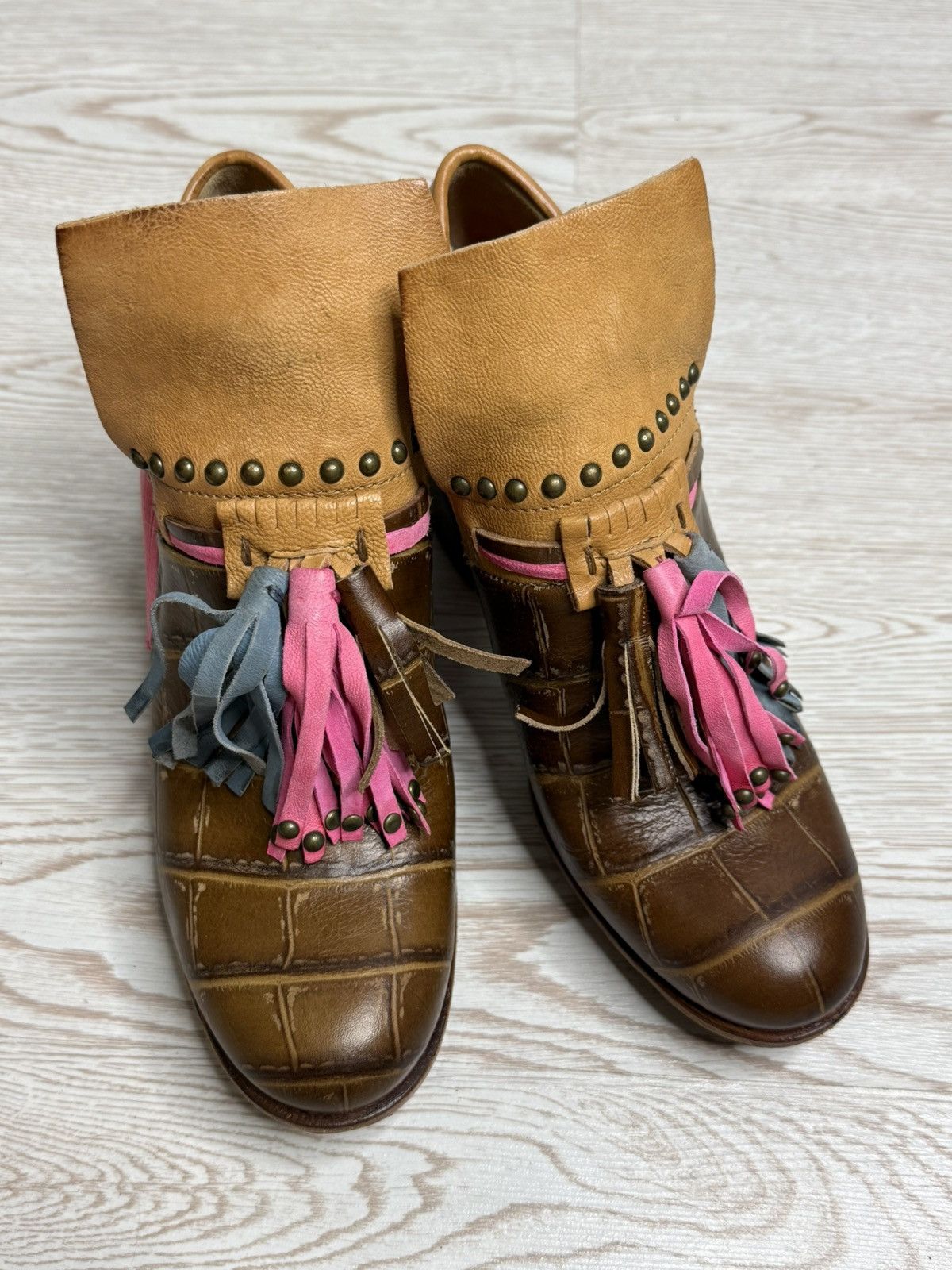 A.S.98 A.S. 98 BOHO-CHIC SHOES size 40 Size US 10 / IT 40 - 6 Thumbnail