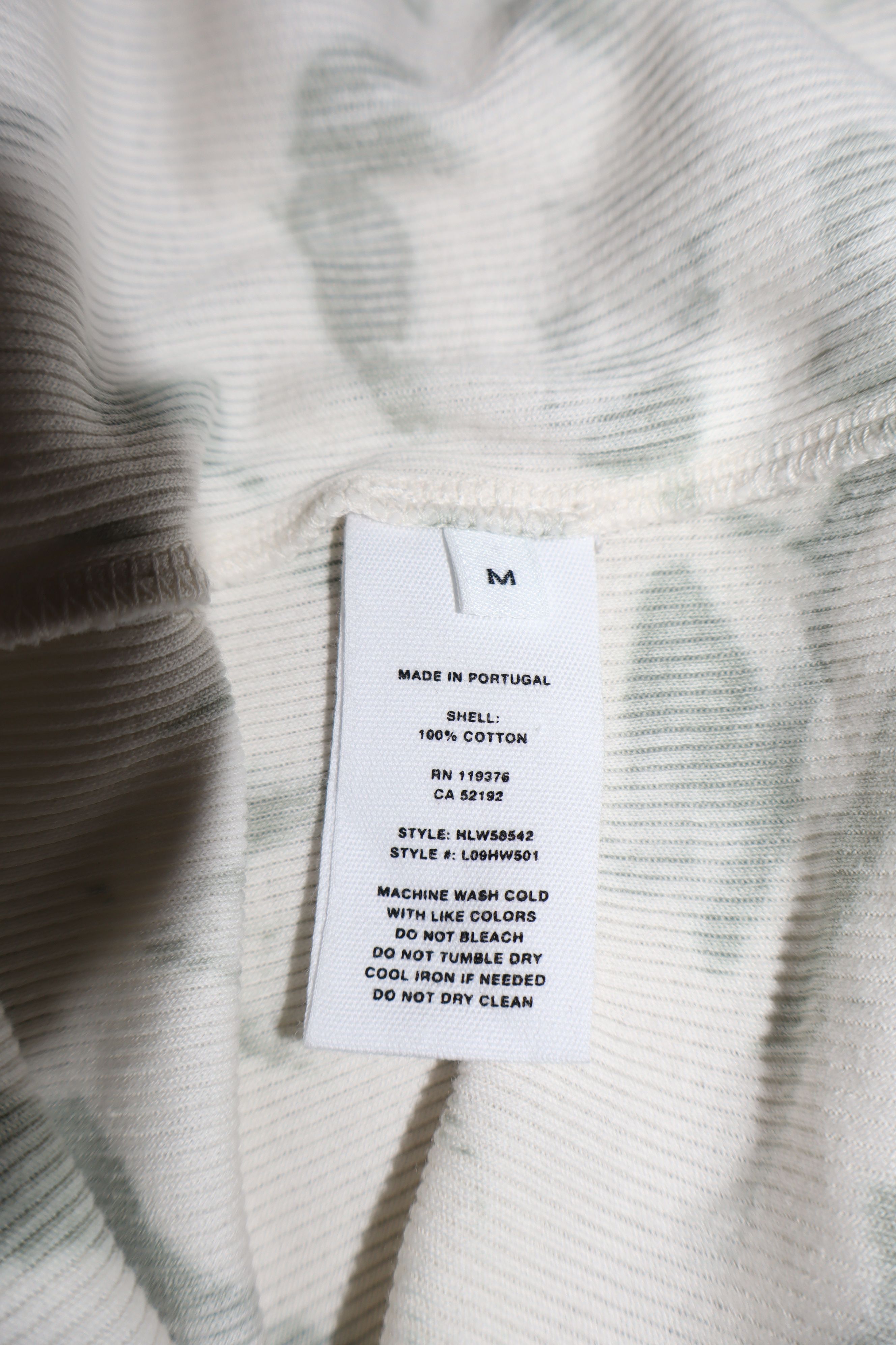 Helmut Lang HL Petit logo embroidered rib t-shirt Size M / US 6-8 / IT 42-44 - 10 Thumbnail