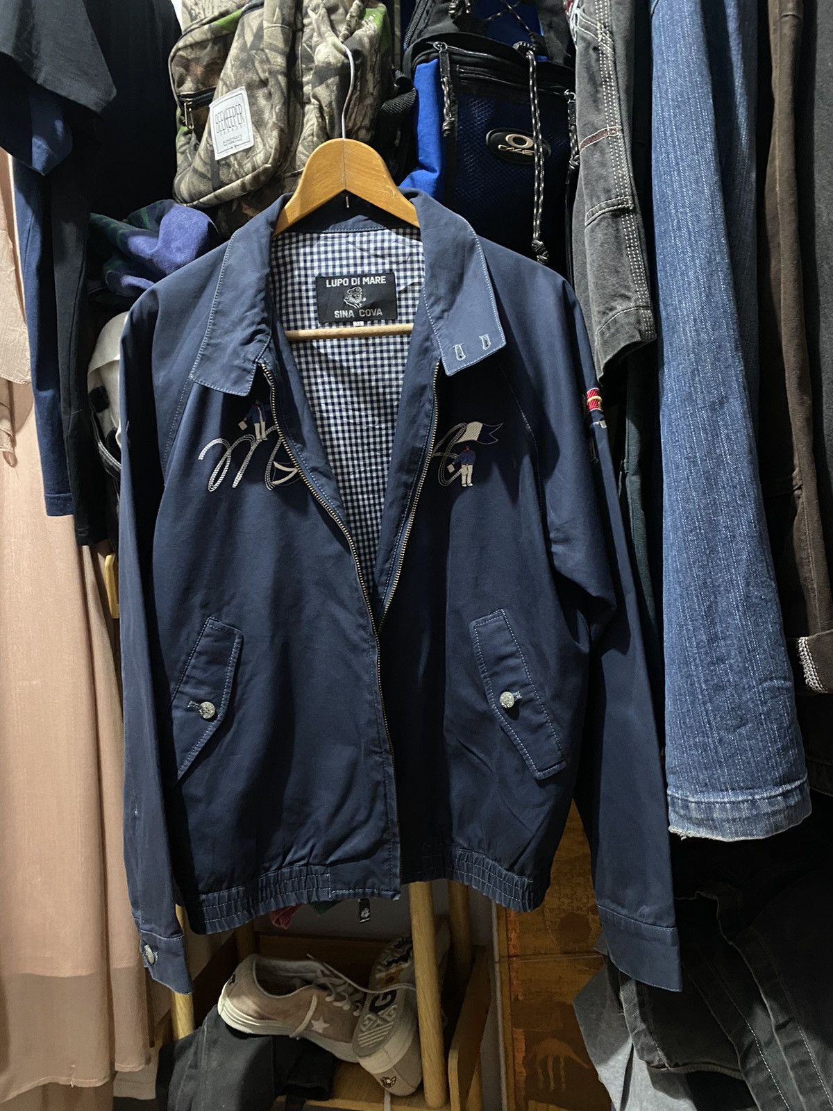 Band Tees × Designer × Vintage Lupo Di Mare Sina Cova jacket vintage Size US M / EU 48-50 / 2 - 3 Thumbnail