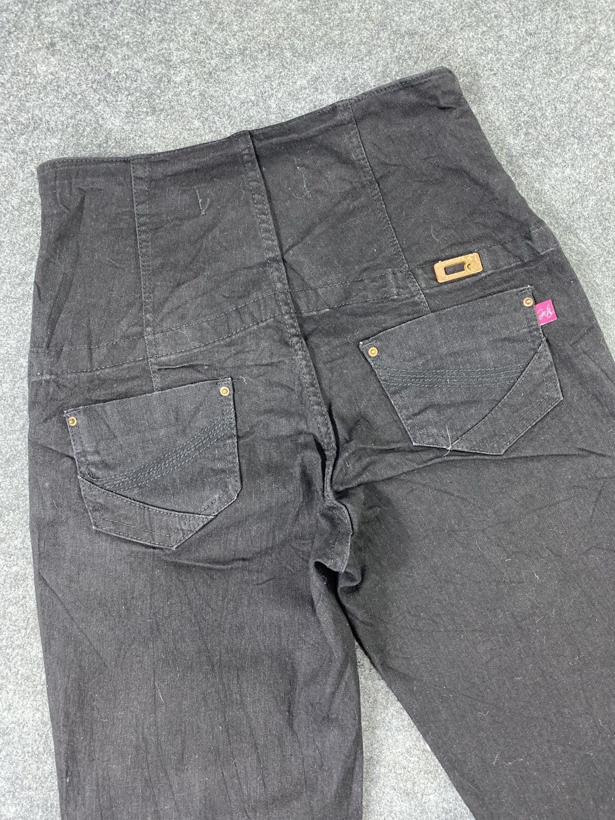 Jean Gata Black Denim - J1017 Size 26" / US 2 / IT 38 - 6 Thumbnail