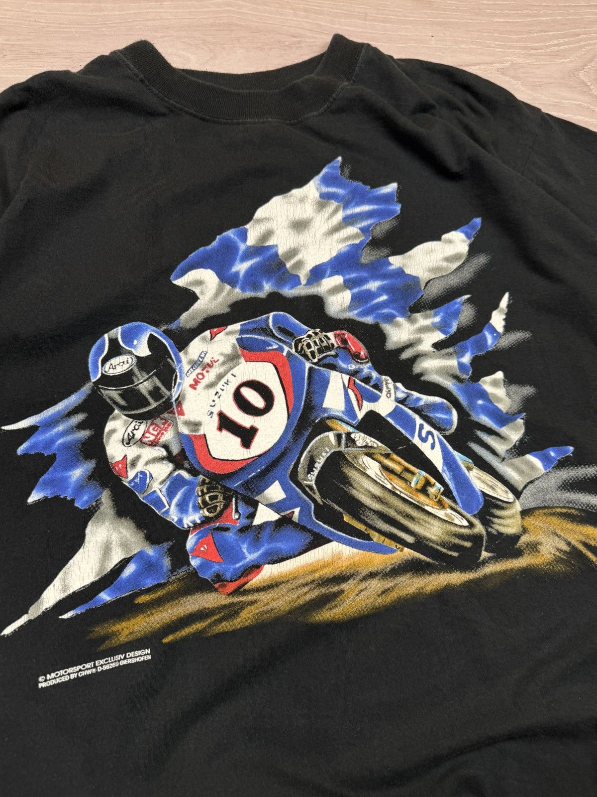 Vintage Vintage 00s Suzuki Moto Racing T shirt Size US M / EU 48-50 / 2 - 4 Thumbnail