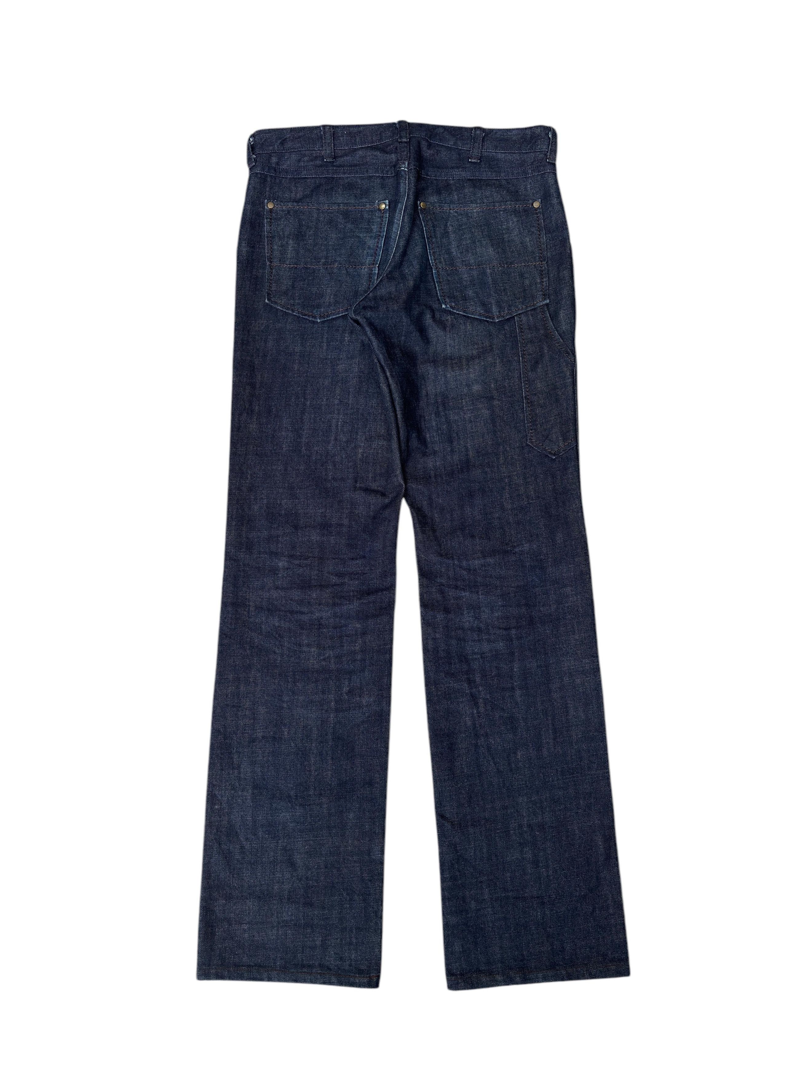 Number (N)ine Number Nine Kooks Indigo Heavyweight Denim Work Pants JAPAN Size US 32 / EU 48 - 2 Thumbnail