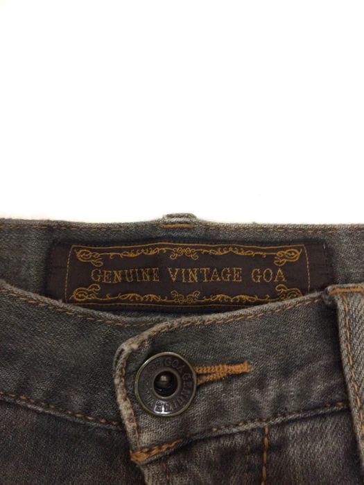 GOA Japanese Brand GOA Distressed Rock Style Denim Pant Size US 30 / EU 46 - 7 Thumbnail