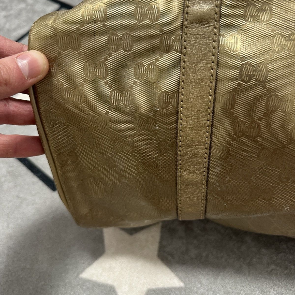 Gucci Vintage Gucci Monogram Hand Bag GG Size ONE SIZE - 14 Thumbnail
