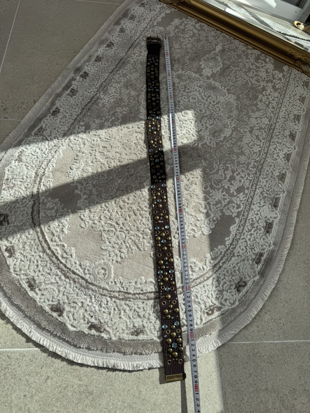 If Six Was Nine 00’s NUMBER NINE STYLE LEATHER RARE Y2K BELT VINTAGE Size ONE SIZE - 2 Thumbnail