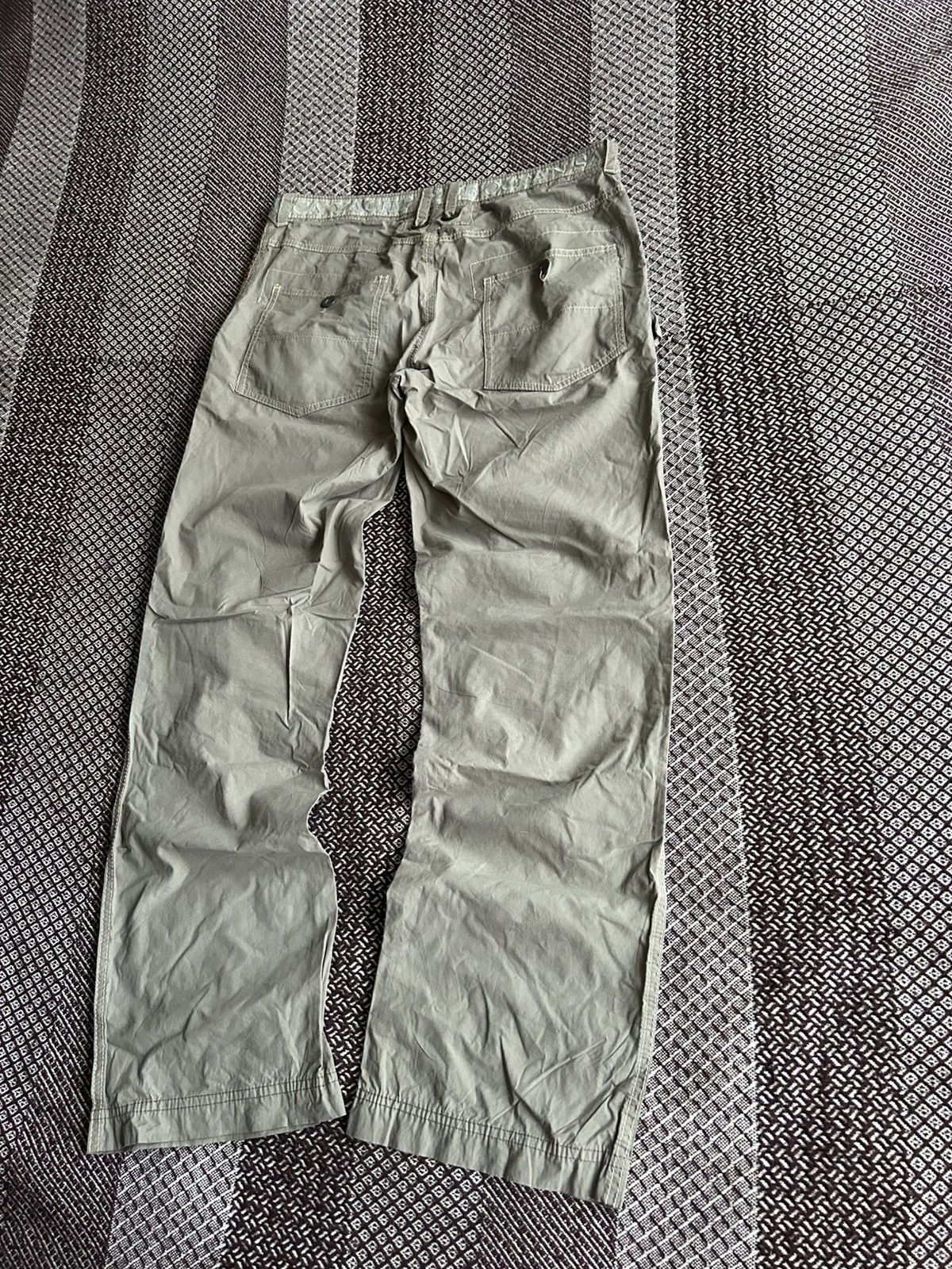 Nautica Vintage Nautica American Flag Pants Mens Army Style Size 32 Size US 32 / EU 48 - 2 Thumbnail