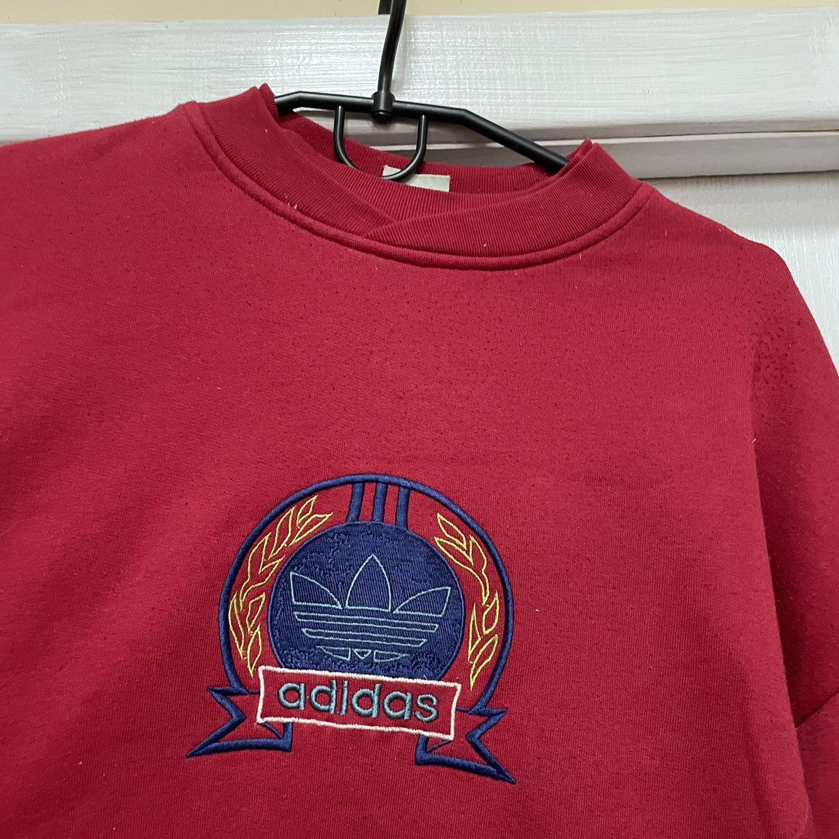 Adidas × Vintage Vintage 90s Adidas Sweatshirt Boxy equipment Golf Skate Size US M / EU 48-50 / 2 - 2 Thumbnail
