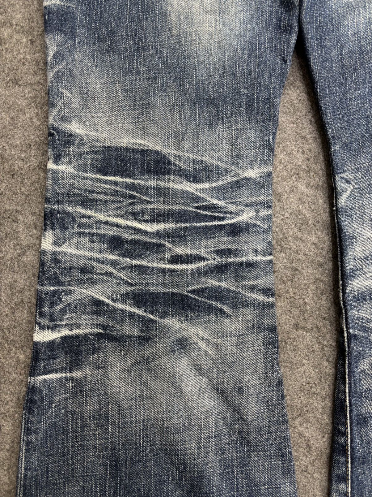 Tornado Mart 💥Bell Bottom💥Tornado Mart Crazy Claw Mark Denim F621 Size 33" - 17 Thumbnail