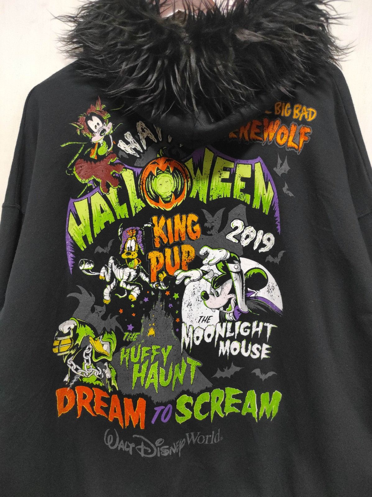 Japanese Brand Disney Halloween 2019 zip fur hoodie ifsix LGB style Size US XXL / EU 58 / 5 - 12 Thumbnail