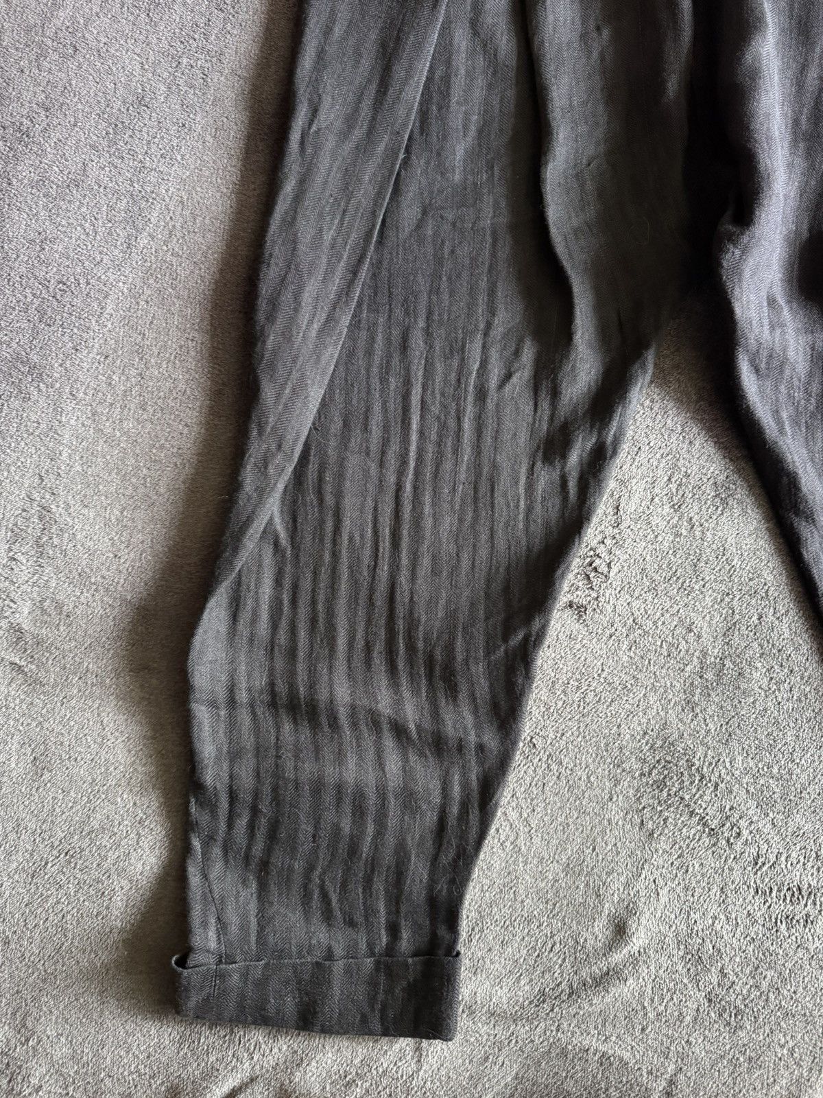 Haider Ackermann HAIDER Ackerman Rare 100% linen asimetrics pants Size US 36 / EU 52 - 4 Thumbnail