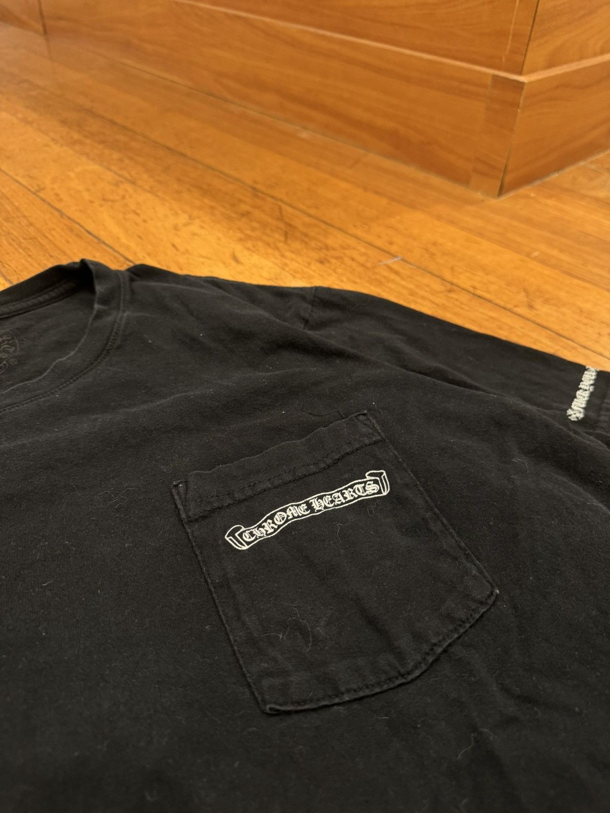 Chrome Hearts Chrome Hearts Pocket Scroll Tee Size US XL / EU 56 / 4 - 3 Thumbnail