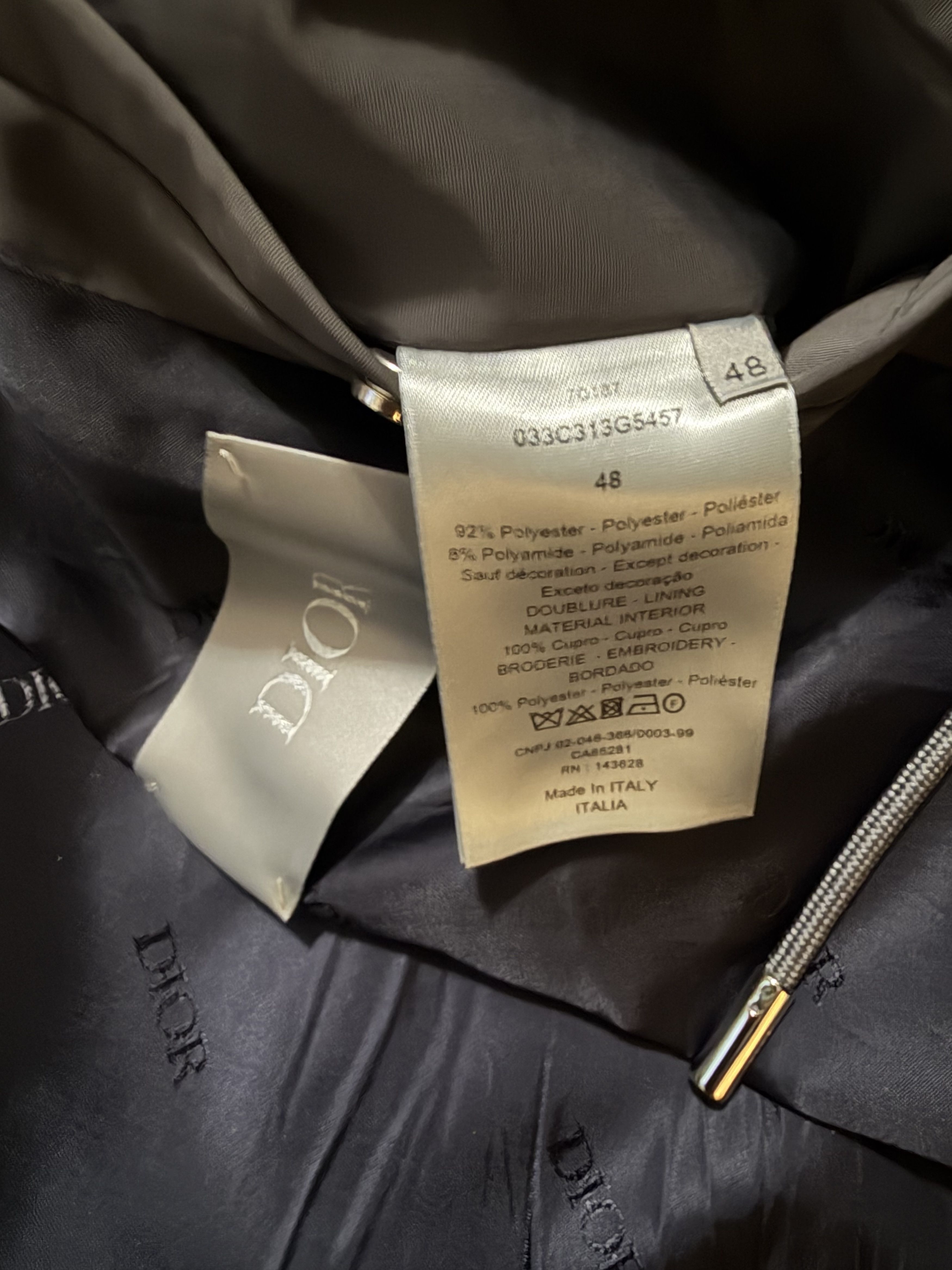 Dior Dior home atelier back logo hooded parka Size US M / EU 48-50 / 2 - 3 Thumbnail