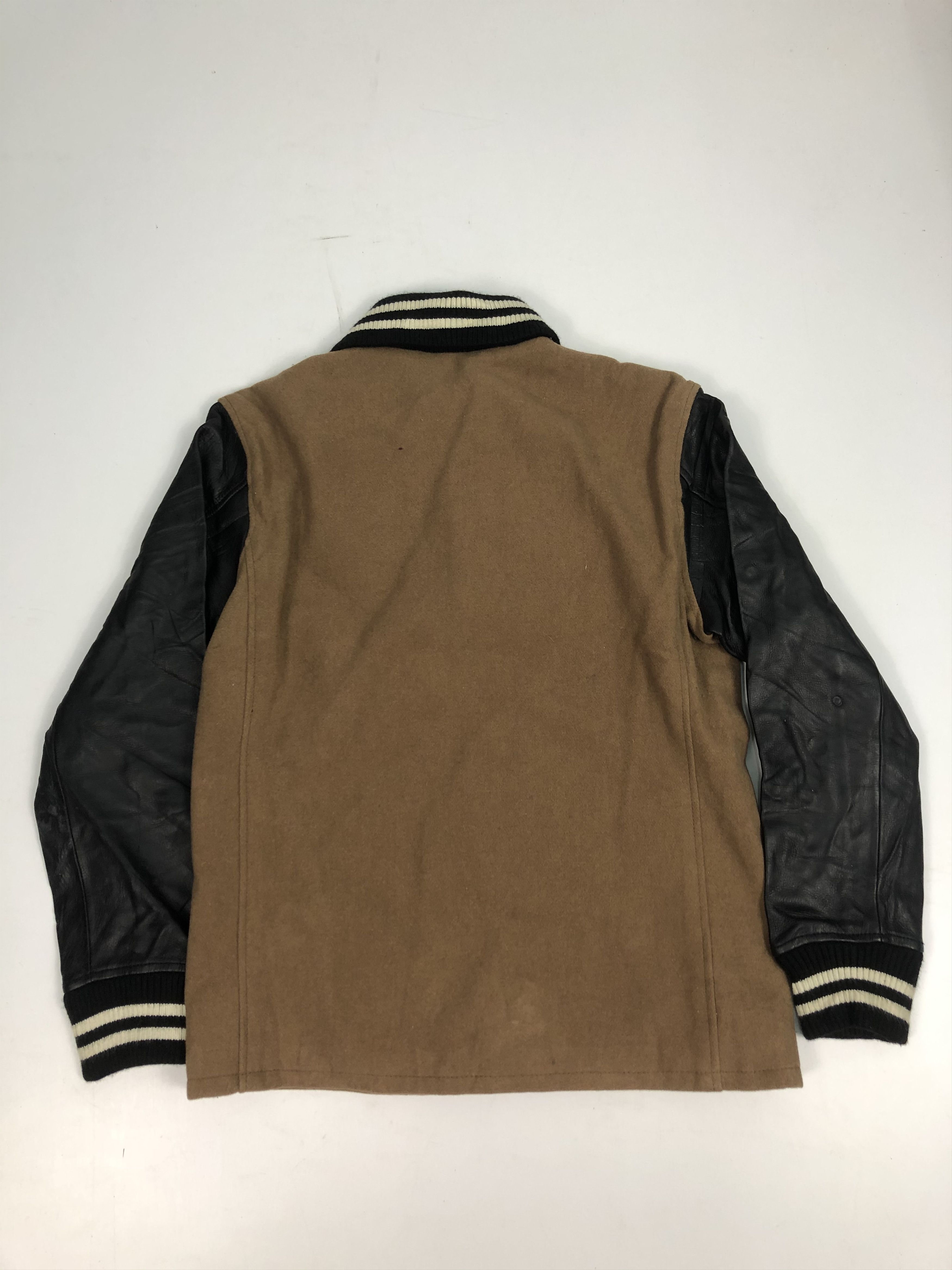 Vintage Vintage Varsity Journal Standard Leather Jacket V0117 Size US L / EU 52-54 / 3 - 2 Thumbnail