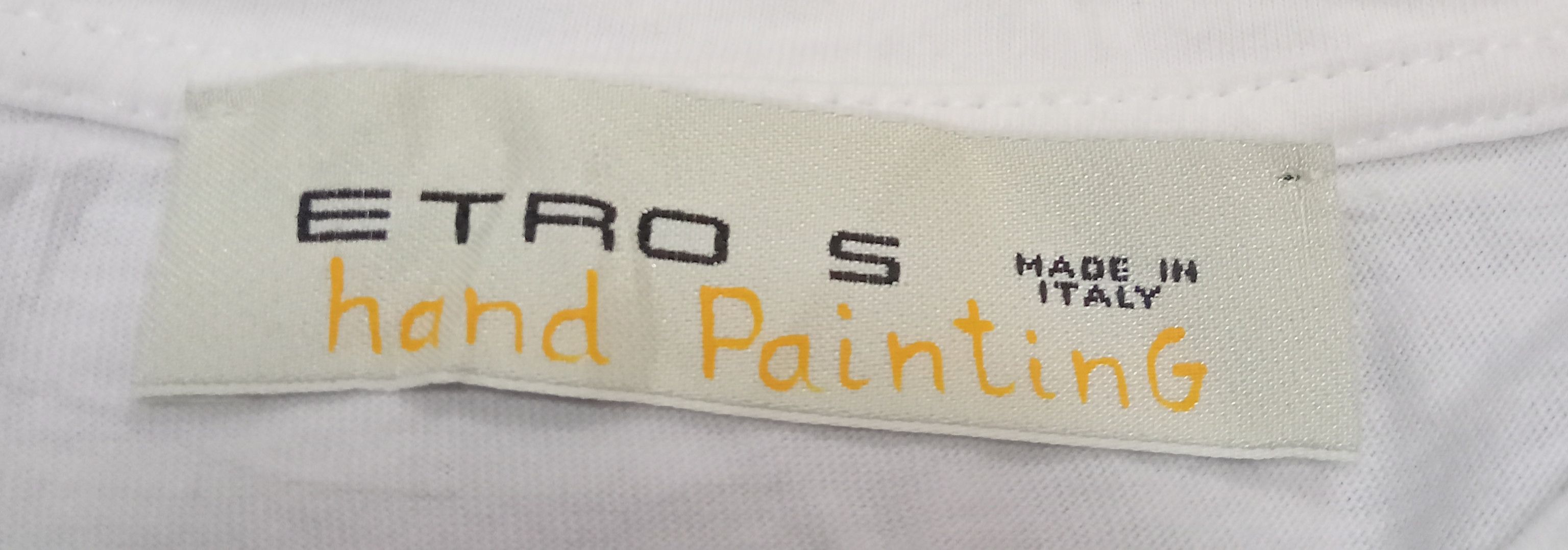 Etro Etro Hand Painting T Shirt Size US S / EU 44-46 / 1 - 2 Thumbnail