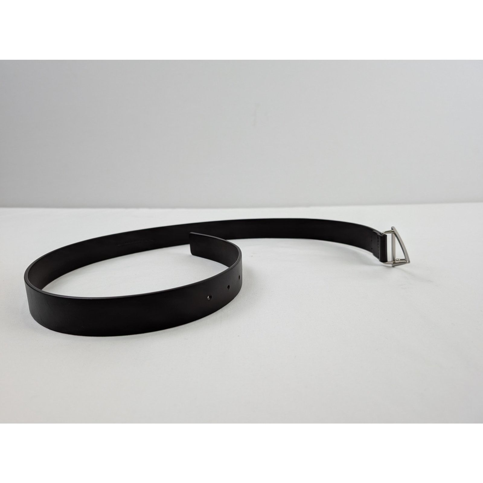 Bottega Veneta o1rshd1 Size: 85cm / Triangle Belt in Black Size 34 - 6 Thumbnail