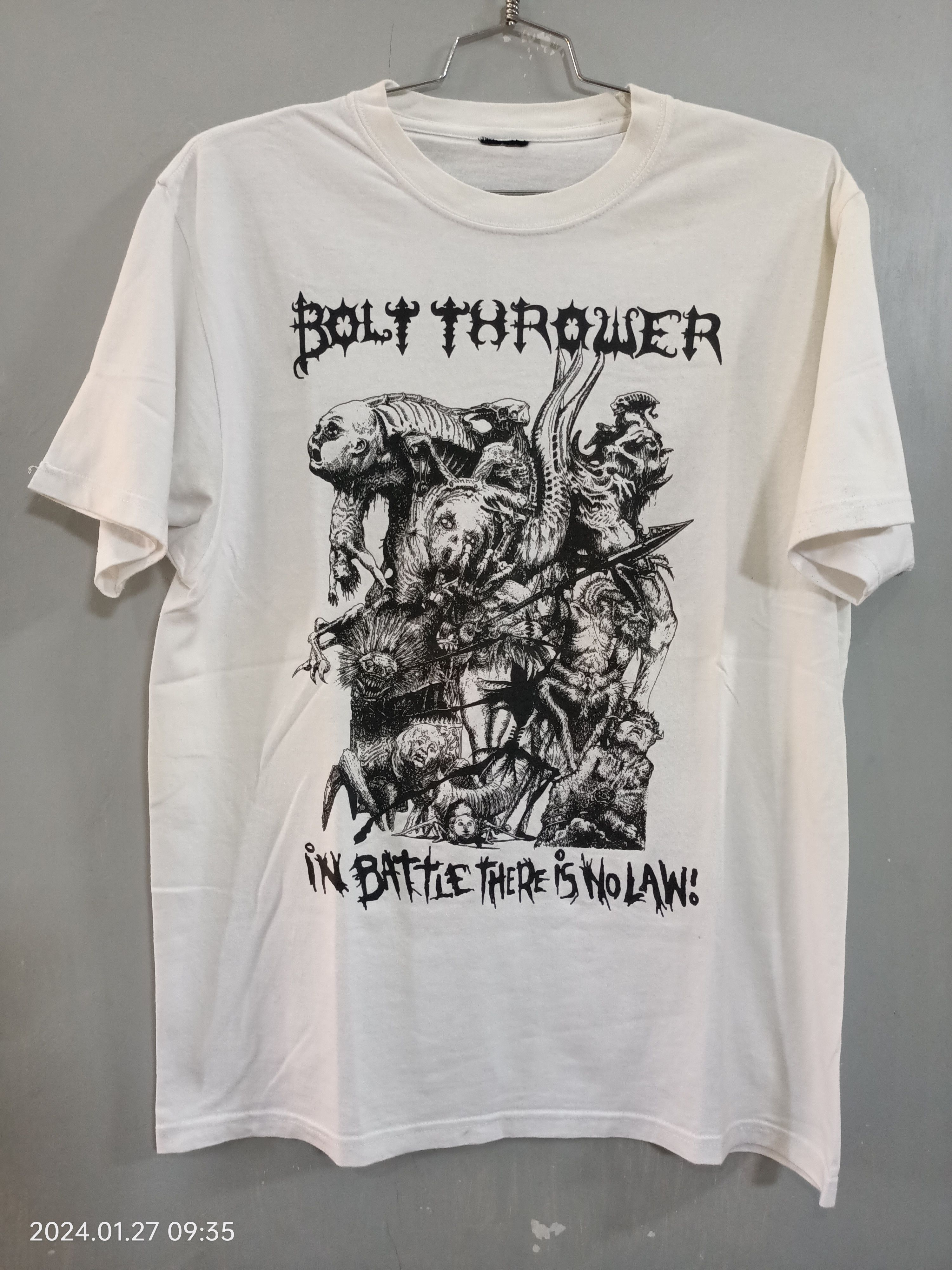 Bolt thrower bootleg shirt hotsell