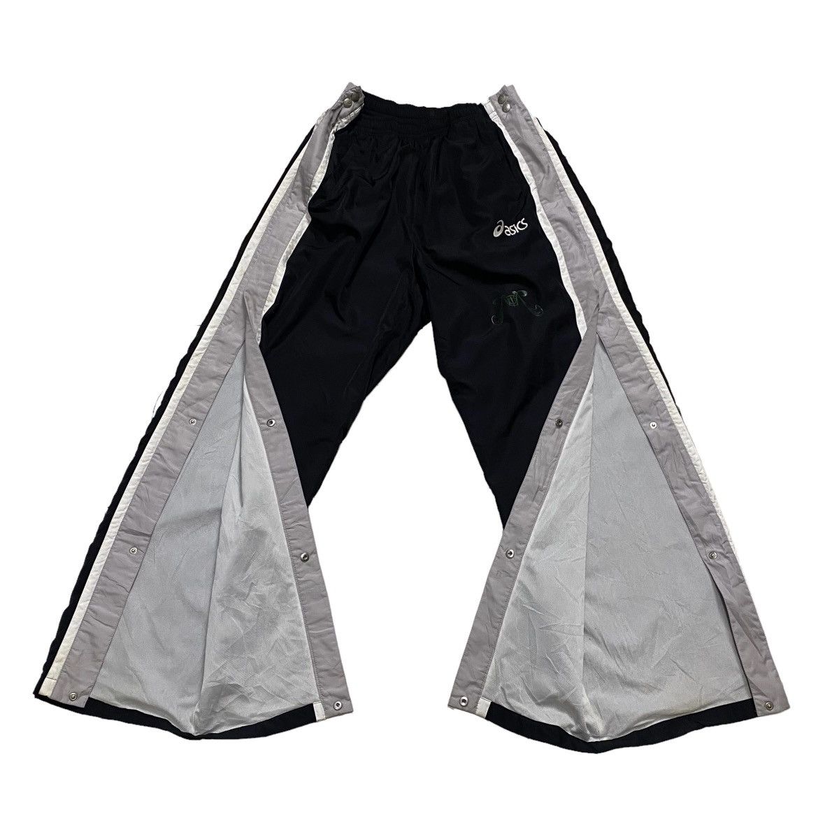 Asics asics vintage track pant side button Size US 34 / EU 50 - 4 Thumbnail